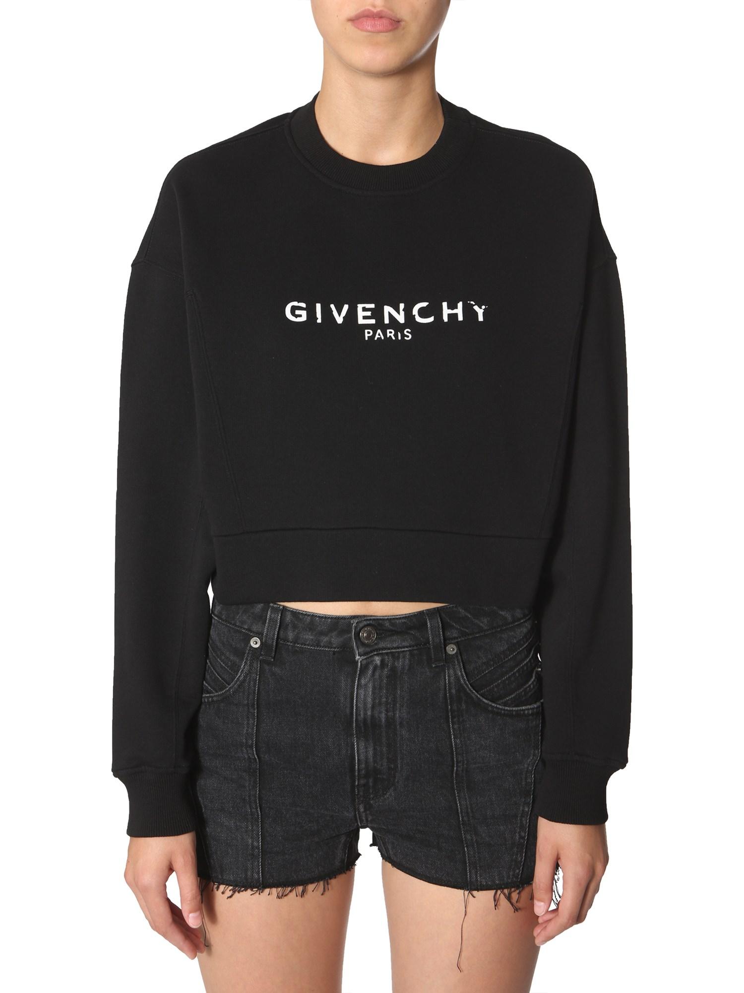 givenchy cropped hoodie