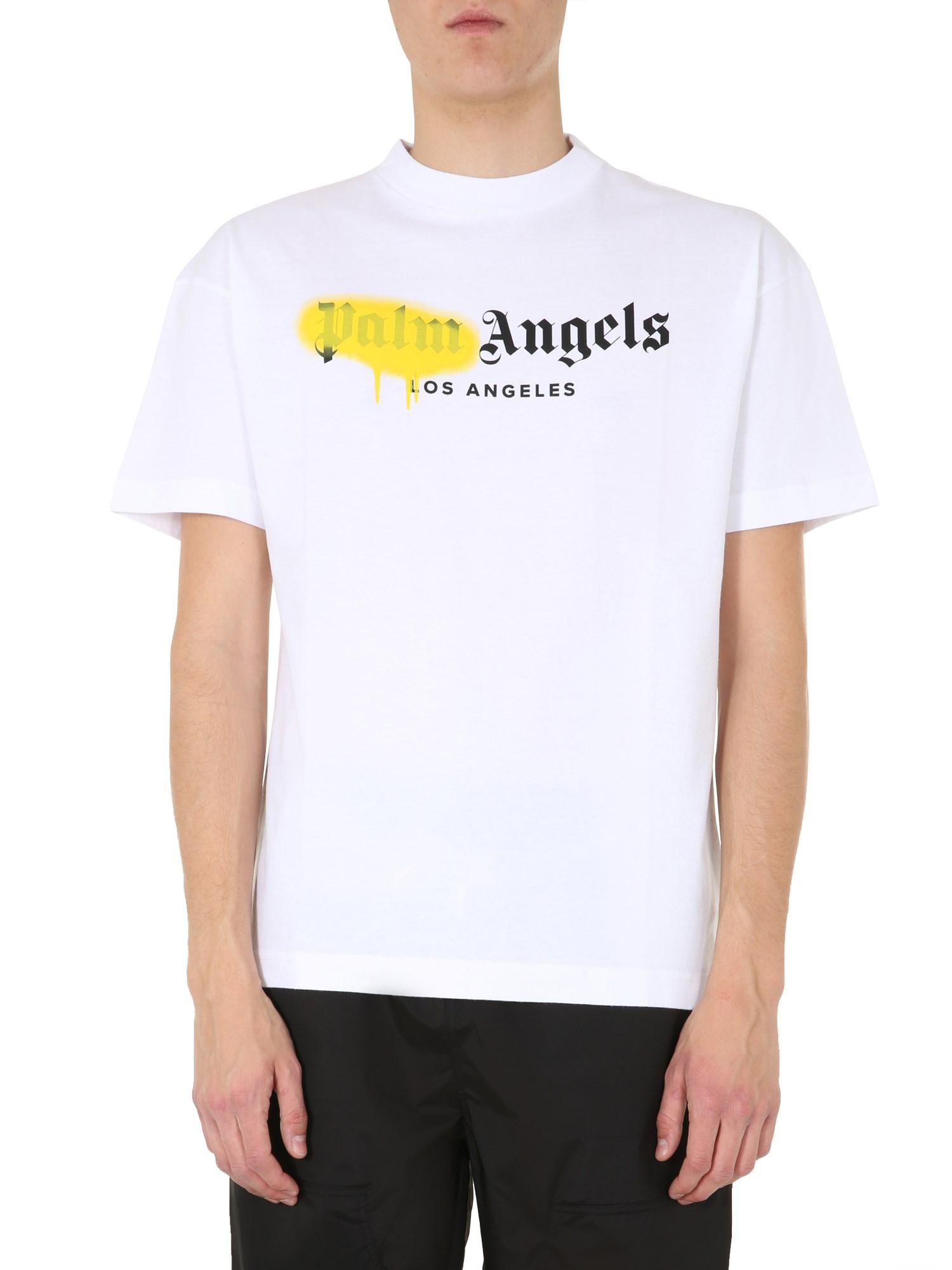 Palm Angels Cotton L.a. Spray Paint 