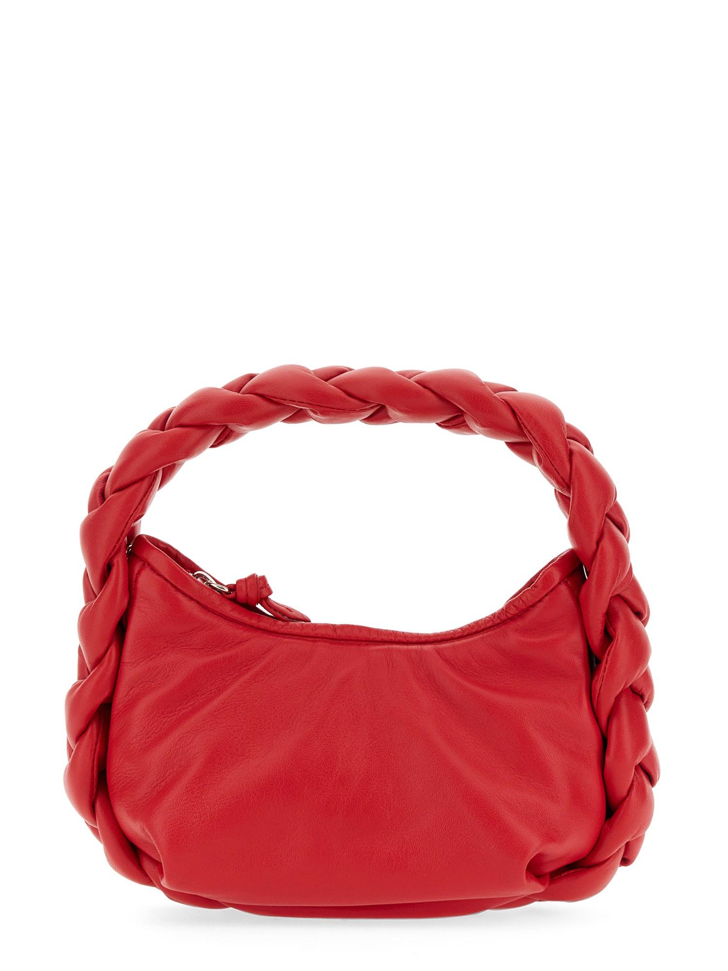 Hereu Espiga Mini Leather Bag in Red | Lyst