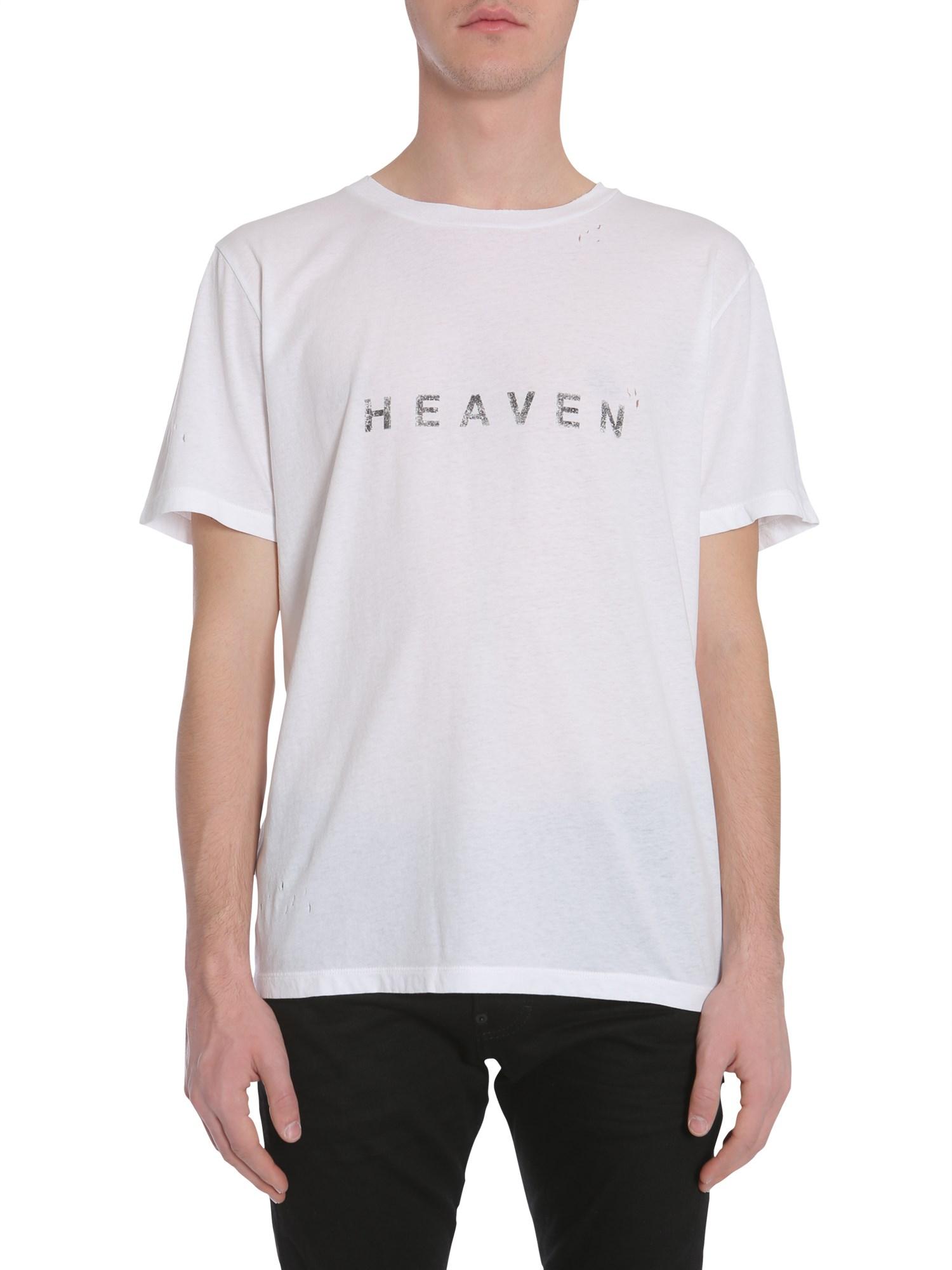 saint laurent heaven t shirt