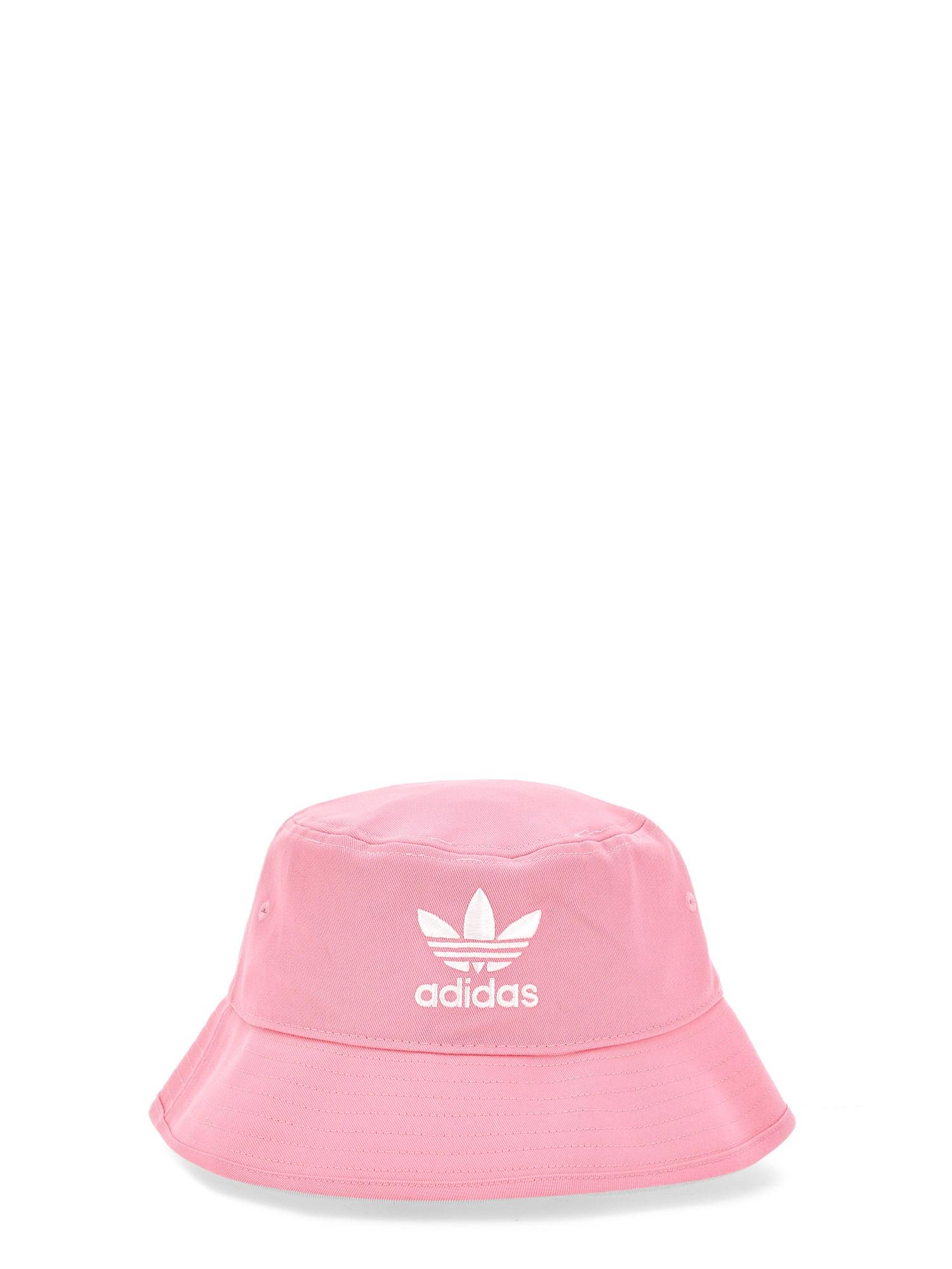 adidas Originals Cotton Bucket Hat With Logo in Pink - Save 24% | Lyst