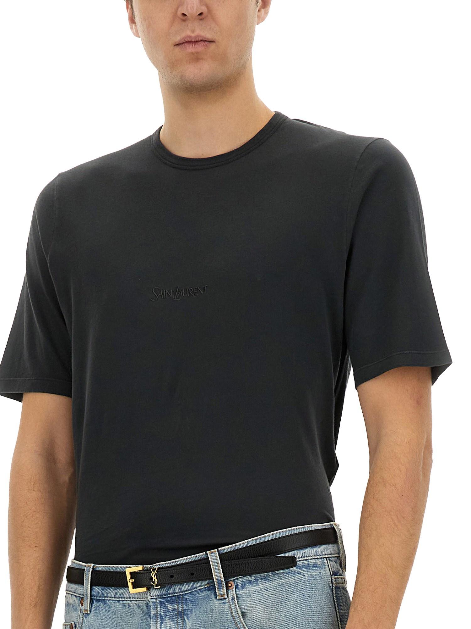 Maglia Girocollo Yves Saint Laurent Maglie T-shirt Da Uomo Di