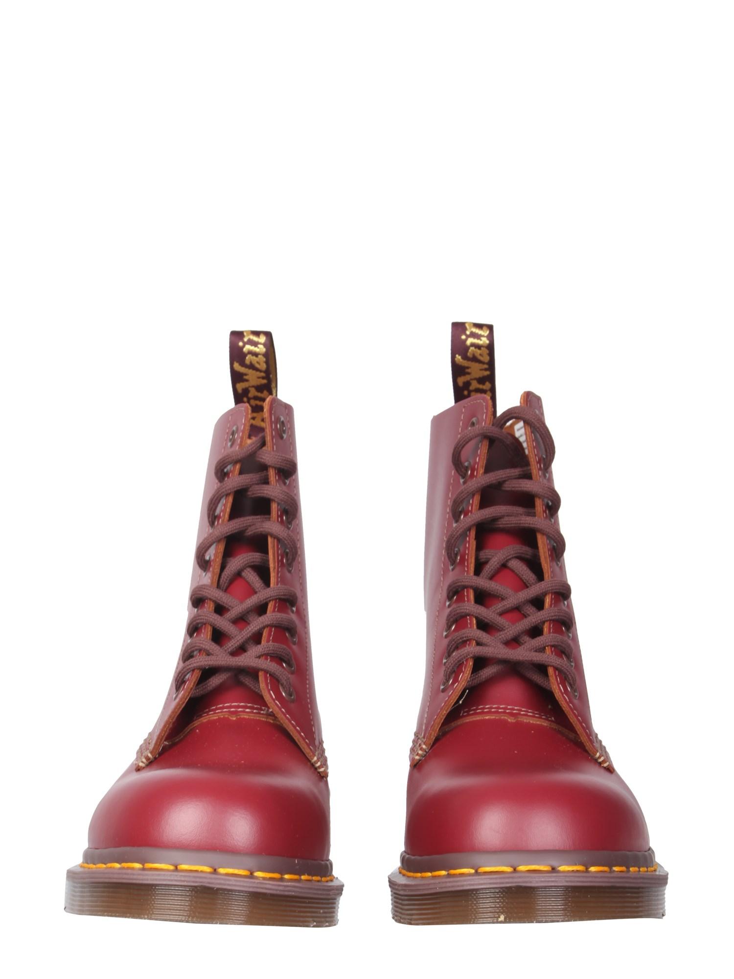 doc martens bordeaux vernis