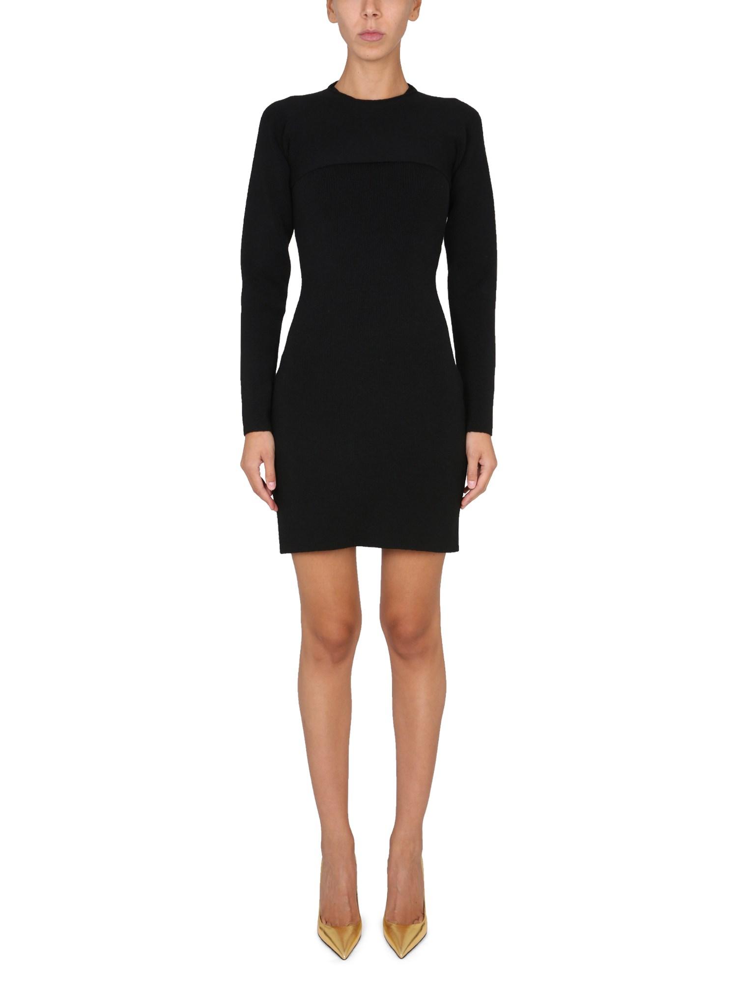 Tom Ford Two-piece Dress With Belt in Black | Lyst