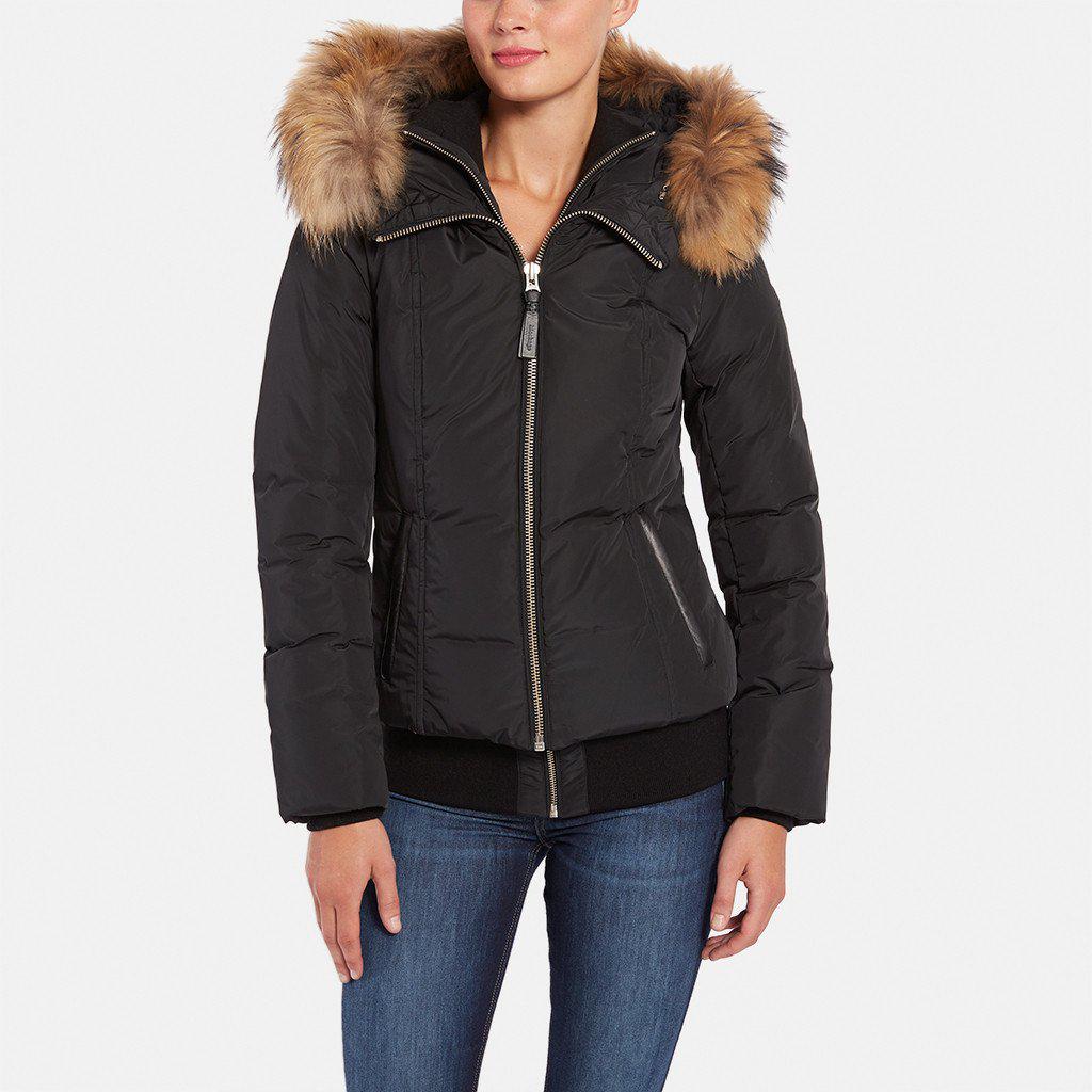 mackage romane bomber jacket
