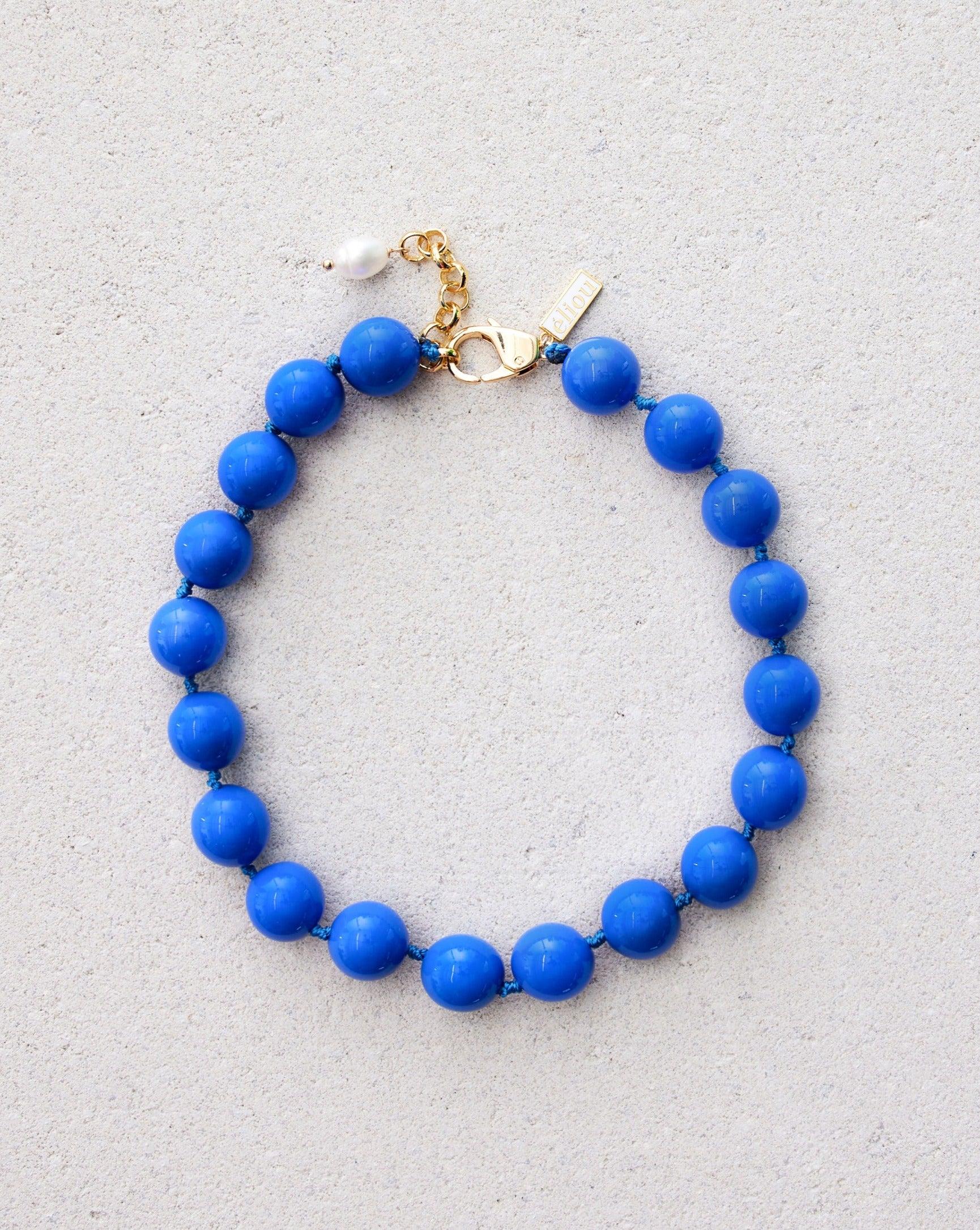 Eliou Wes Necklace in Blue | Lyst