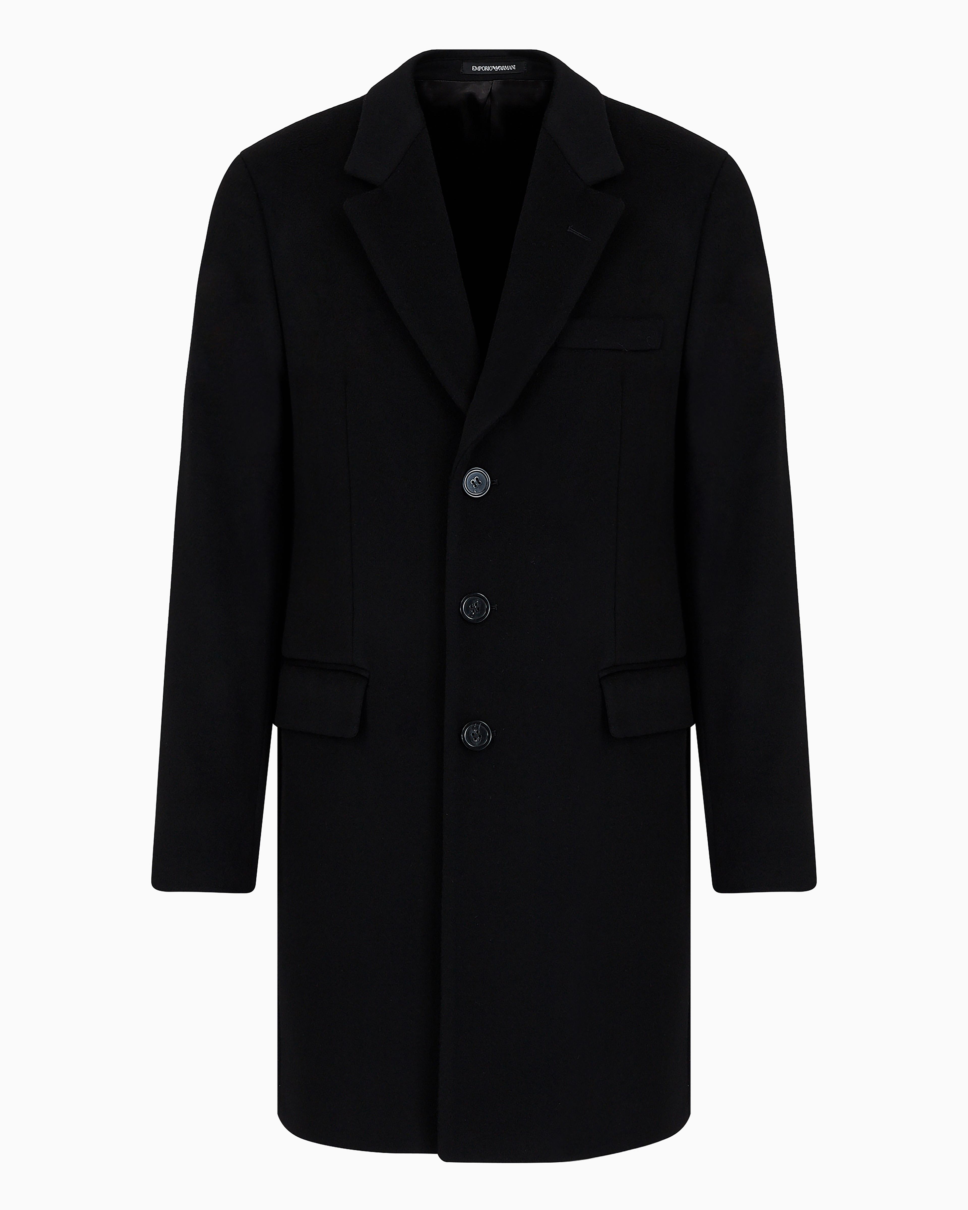 Mens coats armani hot sale