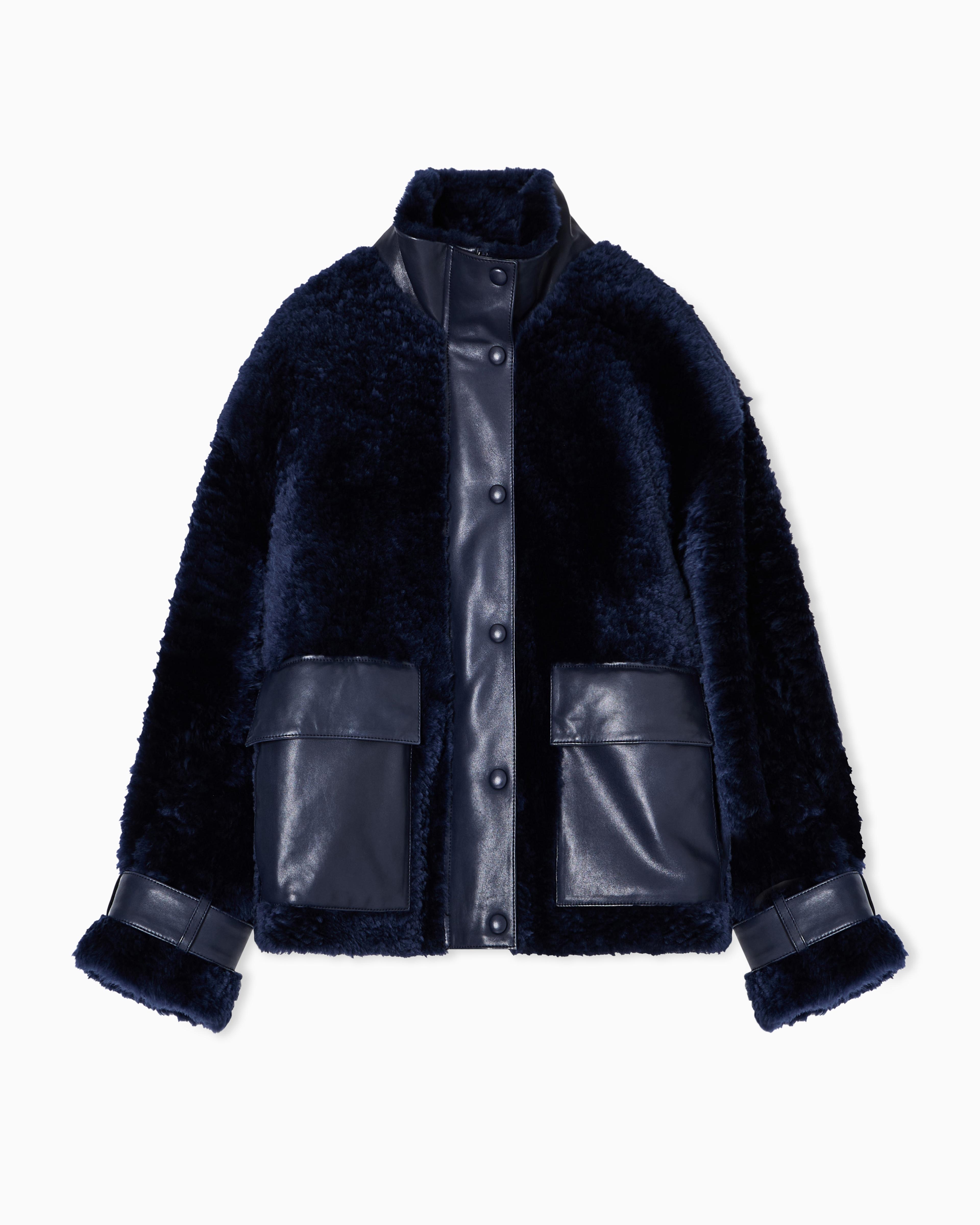Emporio Armani Leather jackets for Women | Online Sale up to