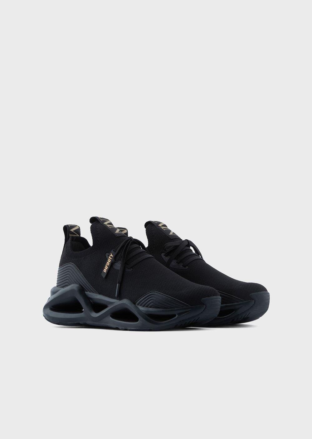 Emporio Armani Gold Star Sneakers in 
