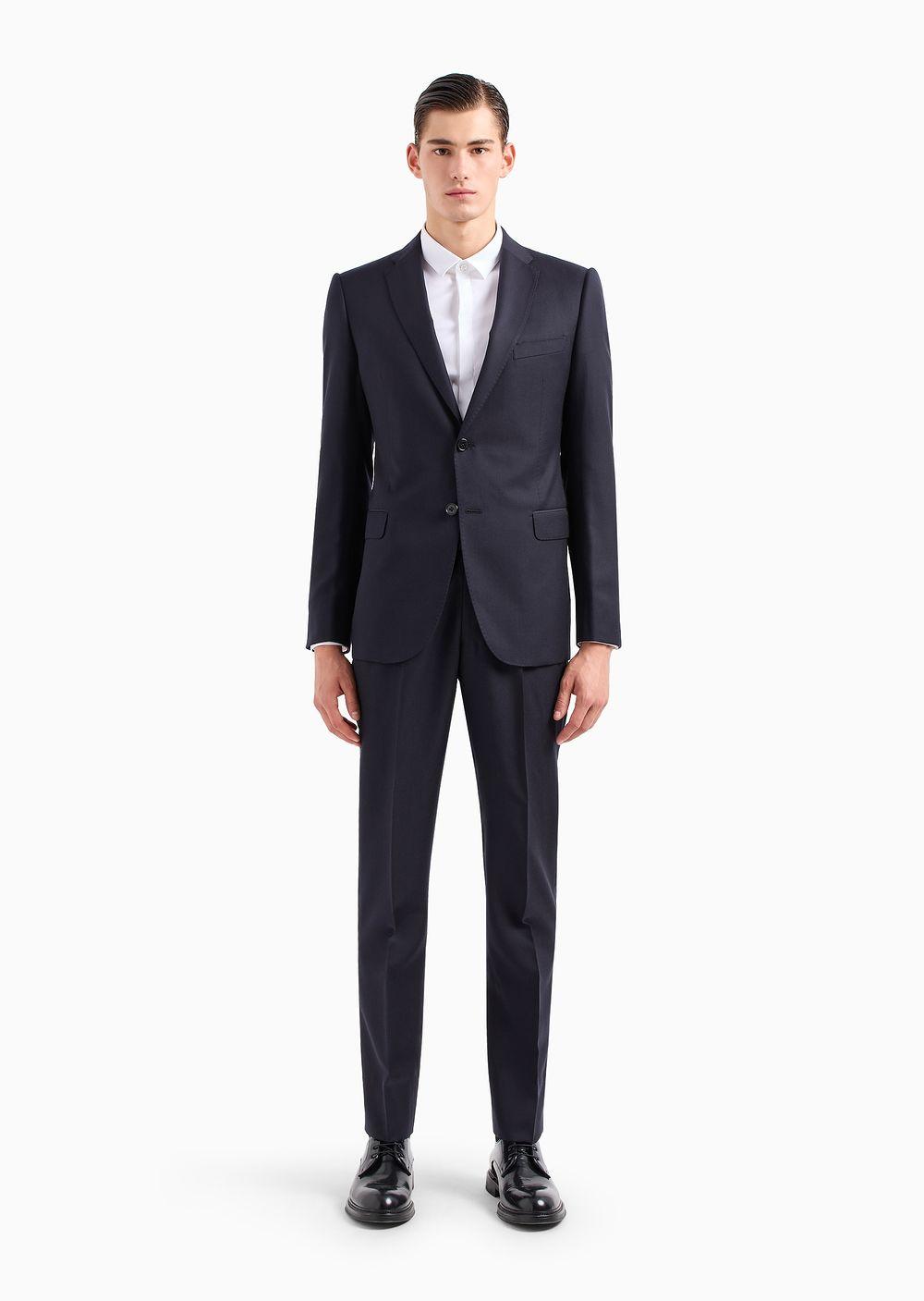 Armani suit cheap fabric