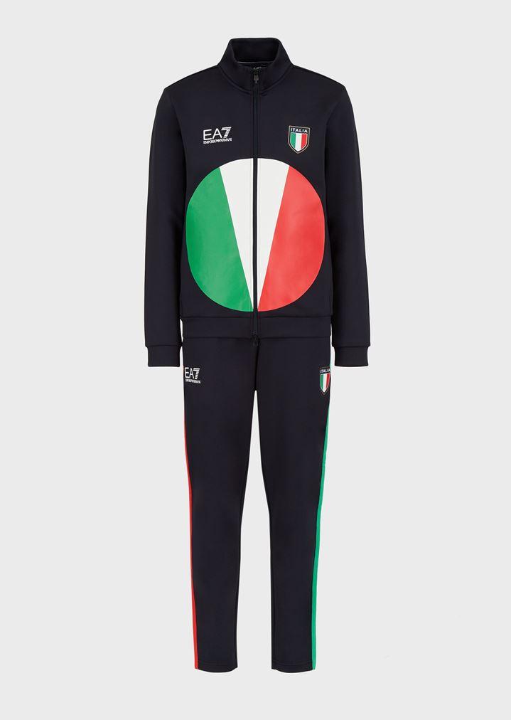 Tuta Team Italia Podio Olimpiadi Tokyo 2020 da Uomo di Emporio Armani in  Blu | Lyst