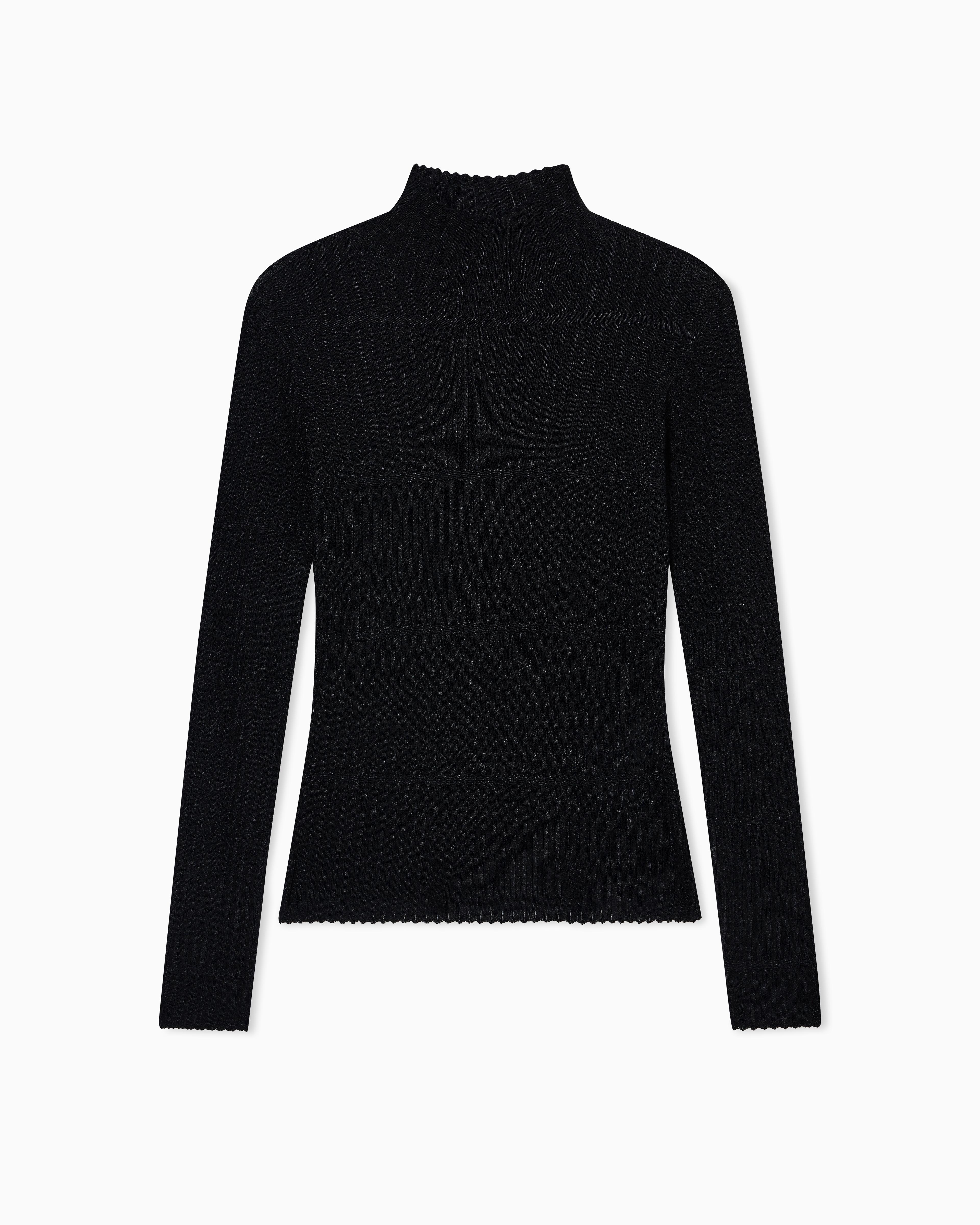トップス EMPORIO ARMANI archive knit Emporio Armani Striped Jumper Grey | Mainline Menswear us