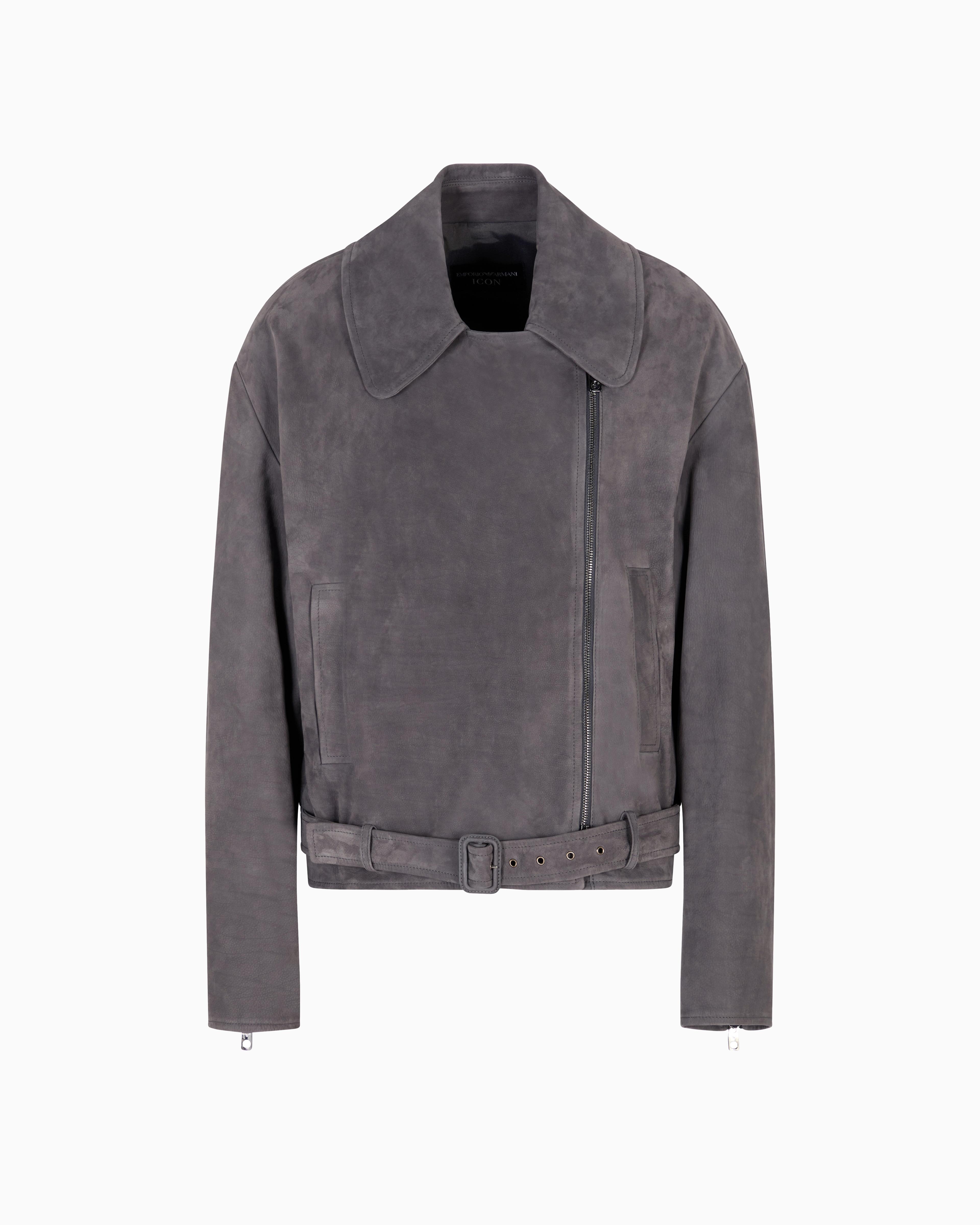 Emporio Armani Leather jackets for Women | Online Sale up to 55