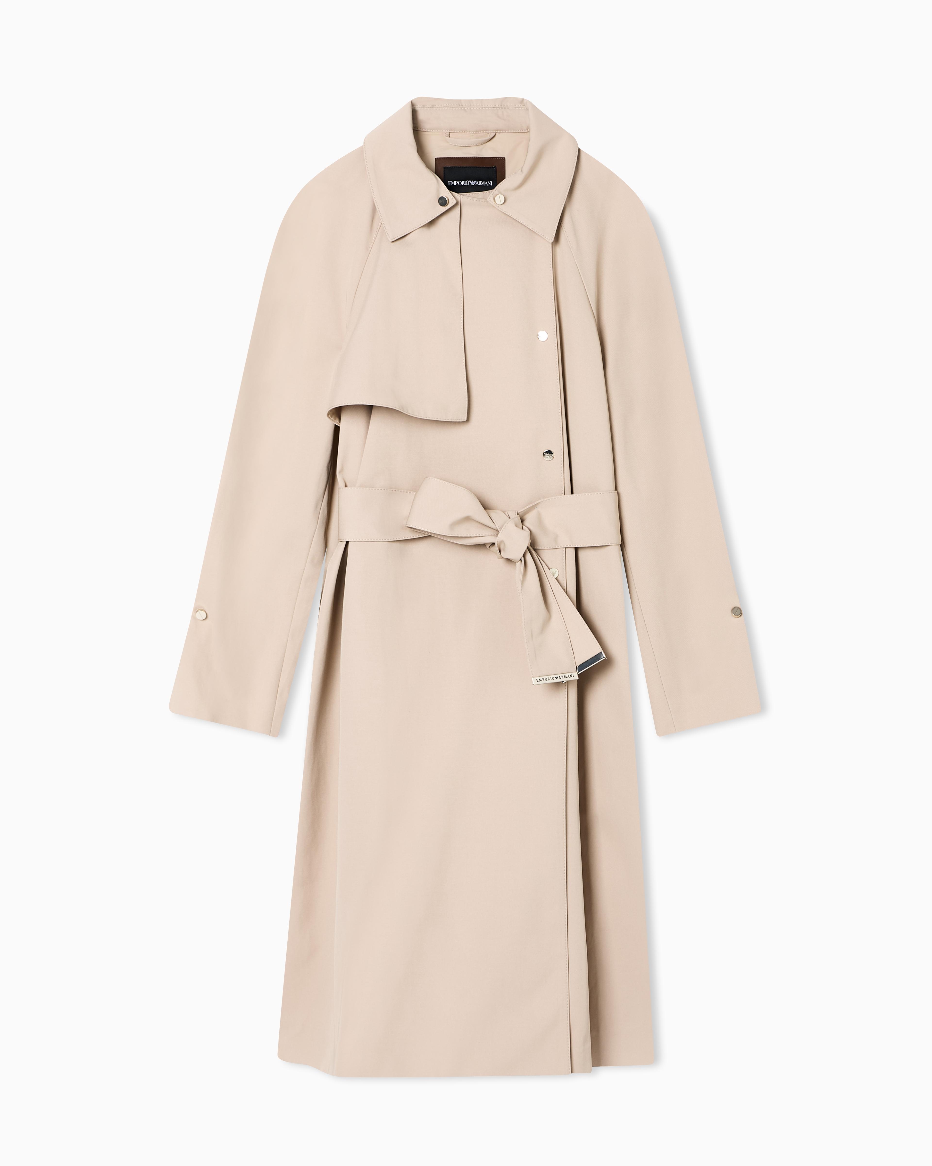 Emporio Armani Trench coats for Women | Online Sale up to 40% off