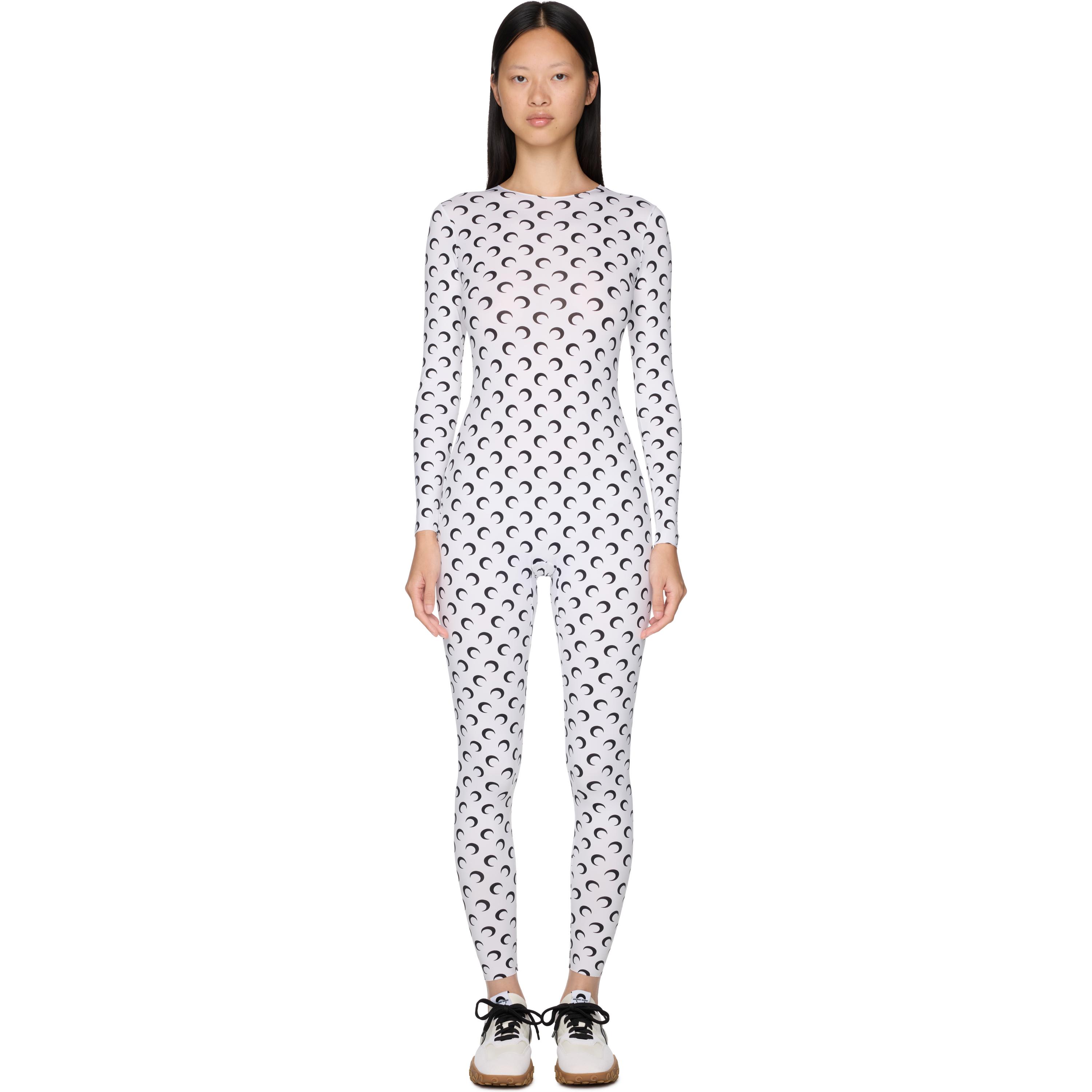 オールインワン・サロペット MARINE SERRE Woman Jumpsuits White WJS002ACJER0001 WH00 Nike X Marine Serre Jumpsuit Size 14-16
