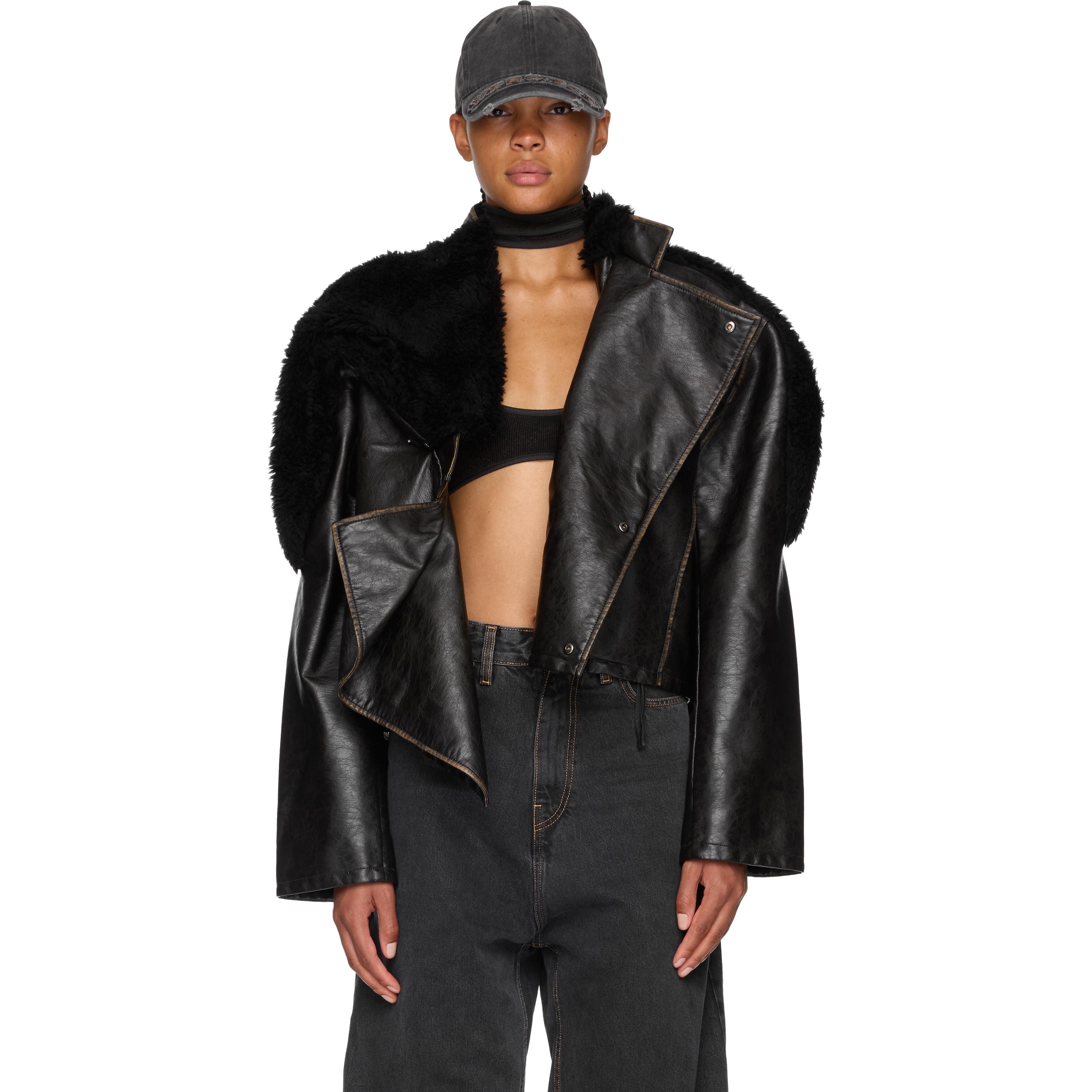 ジャケット Y PROJECT Women Outer 207JA002D51 EVERGREENVINBLA Black Y. Project Casual jackets for Women | Online Sale up to 90