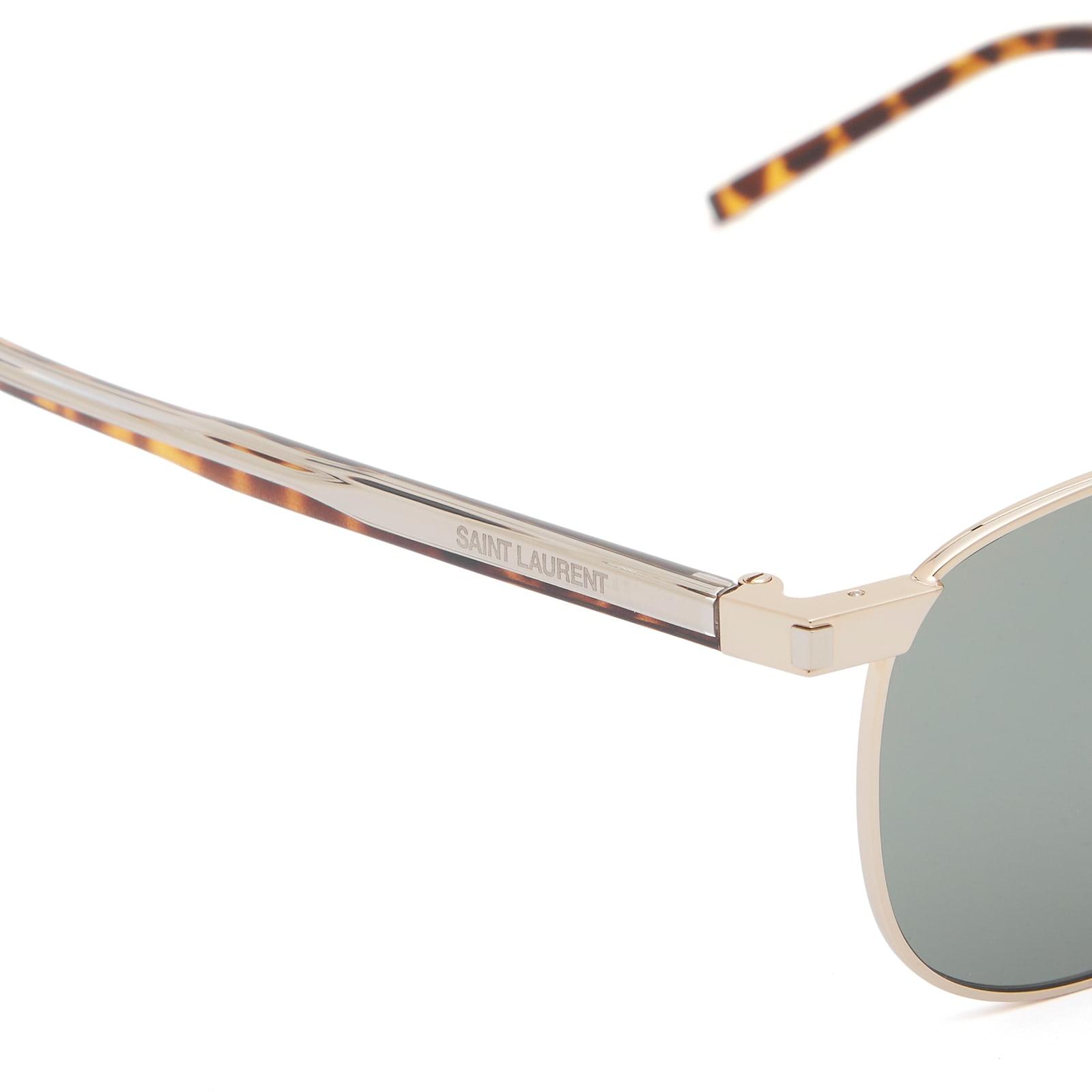 Saint Laurent Saint Laurent Sl 747 Sunglasses in Metallic | Lyst