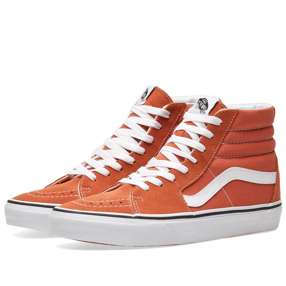 Lyst Vans Sk8hi in Orange for Men