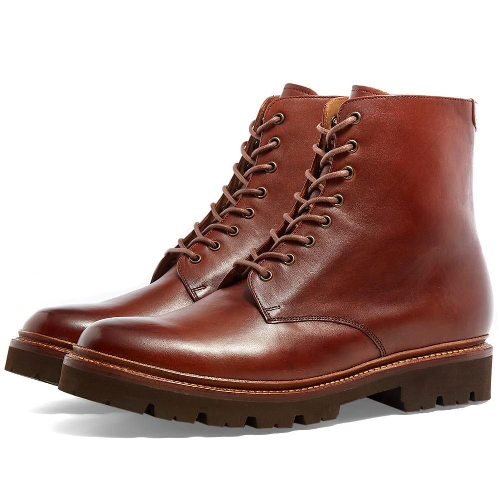 Grenson Leather Hadley Boot in Brown for Men - Lyst