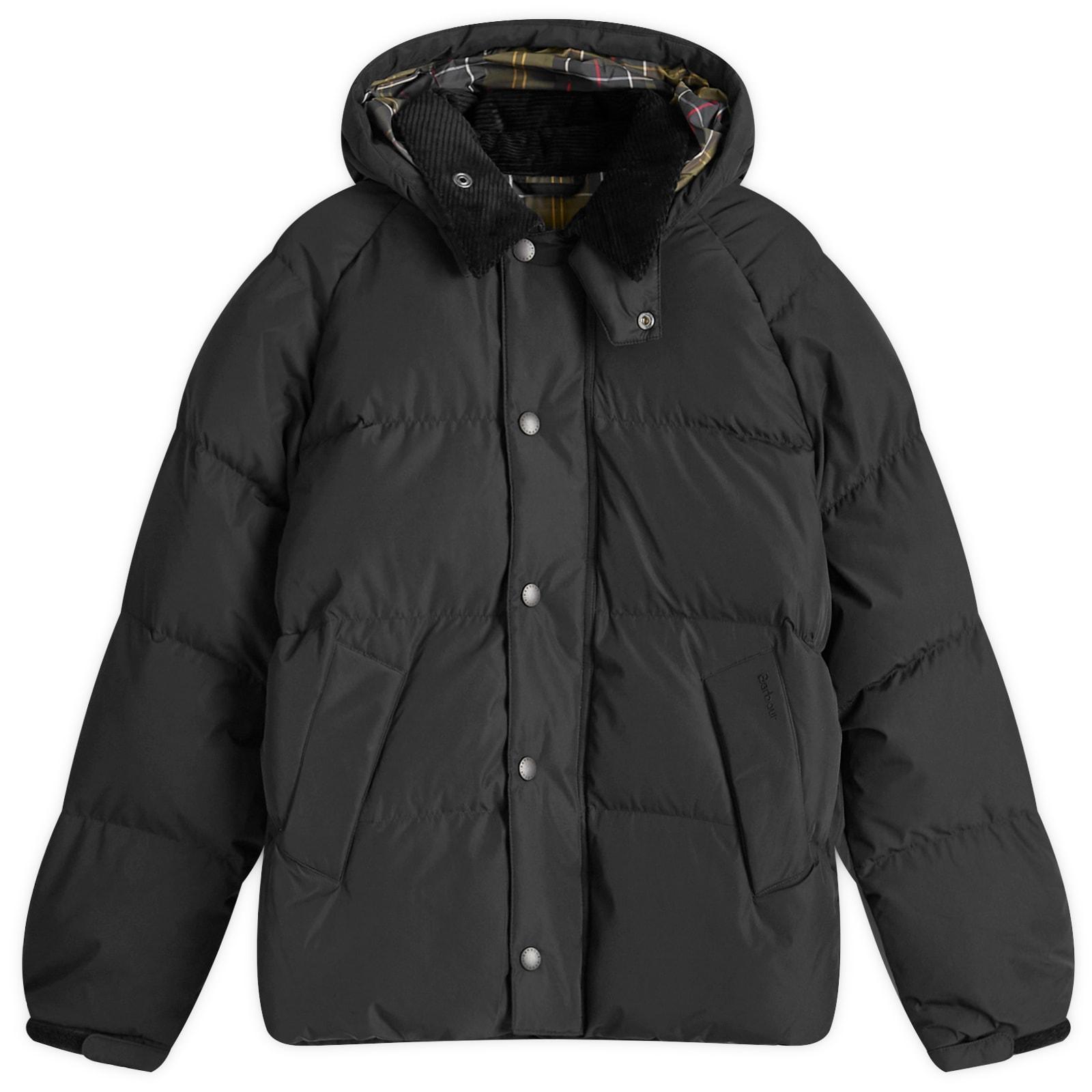 Barbour Os Down Transport Jacket in Black for Men | Lyst