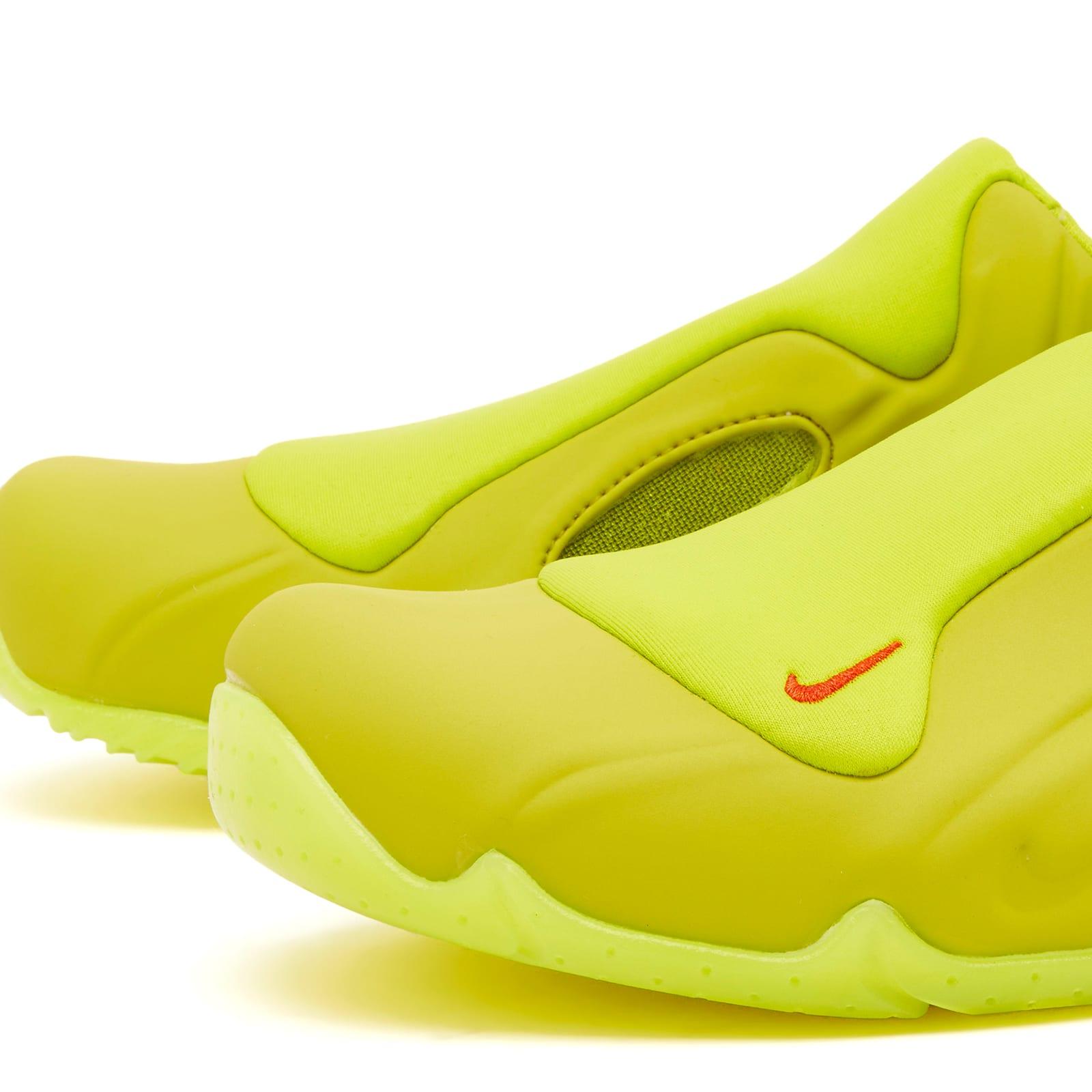 Nike Neon Yellow Men’s Slip-On Clogs with Adjustable Heel Strap Revl Ombre Orange Shoe - Alegria Shoes main image 2
