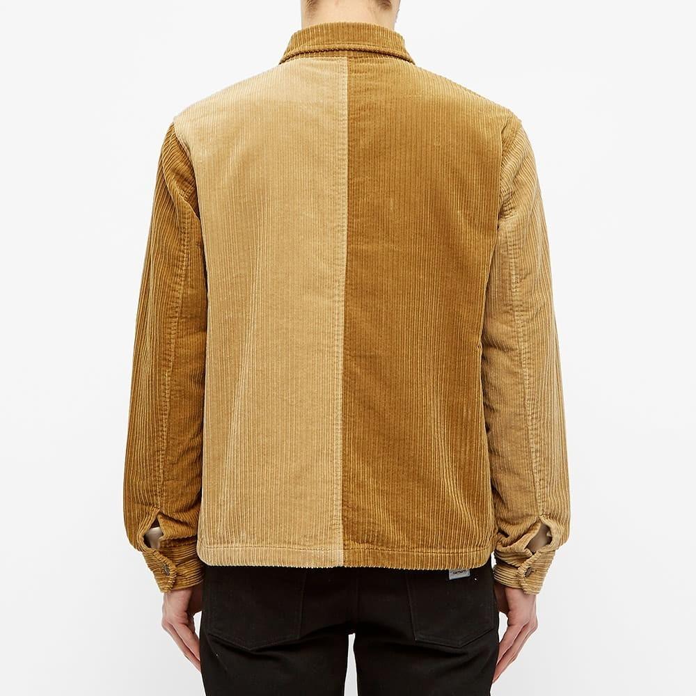 stussy mix up cord jacket