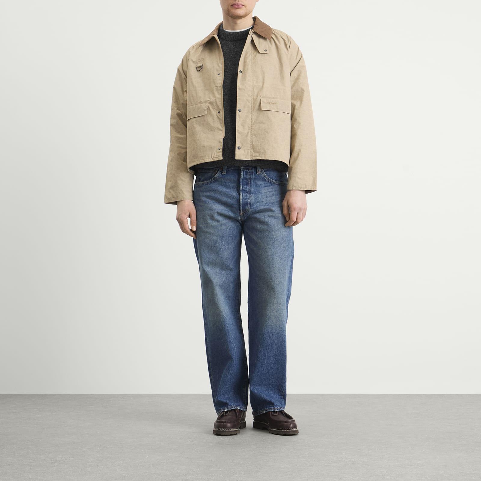 Barbour Ripstop Spey Showerproof Jacket in Natural for Men | Lyst
