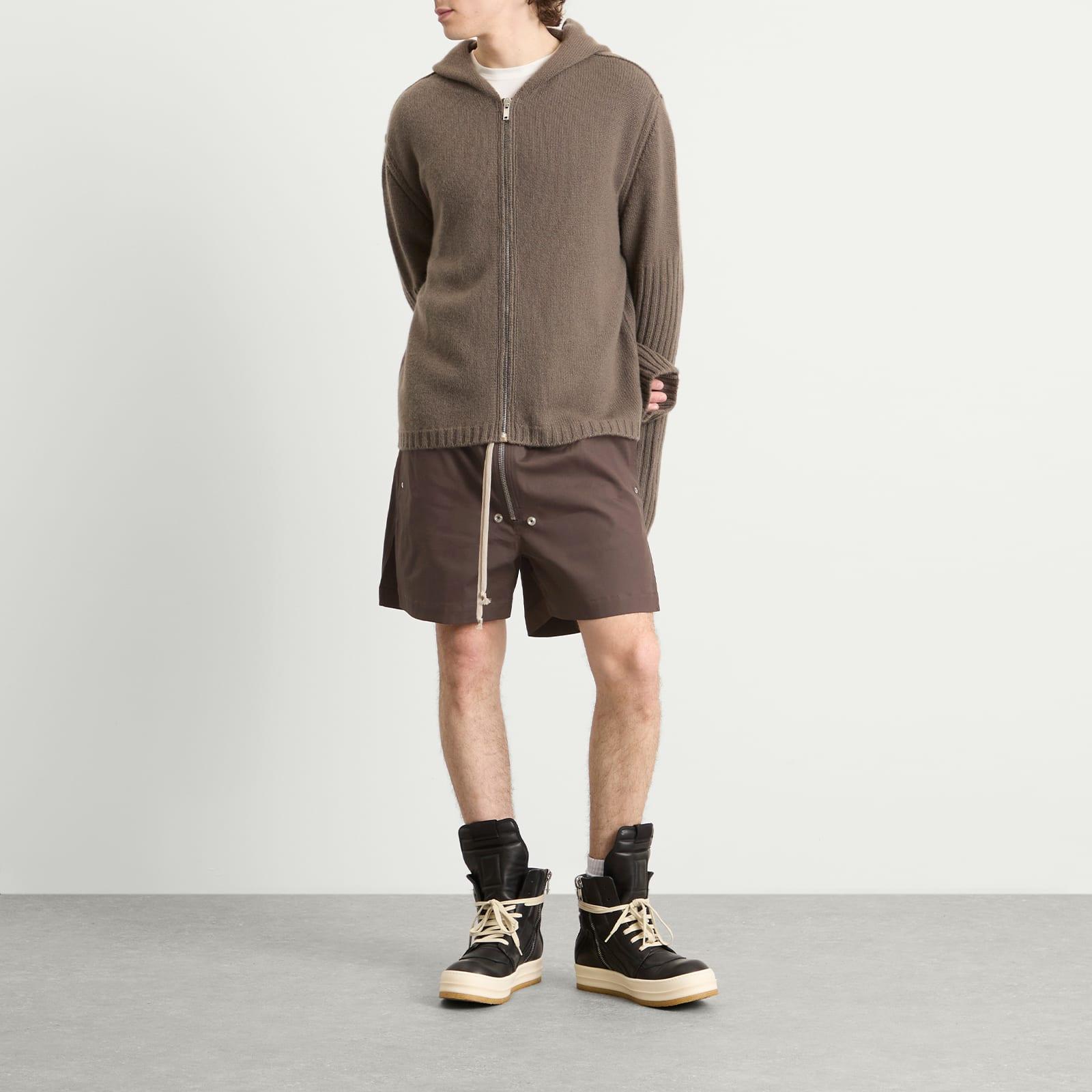 (正規店出品)RICK OWENS RP02D3316 LLP LEATHER BOXER SHORTS Boxer shorts rick owens - Gem
