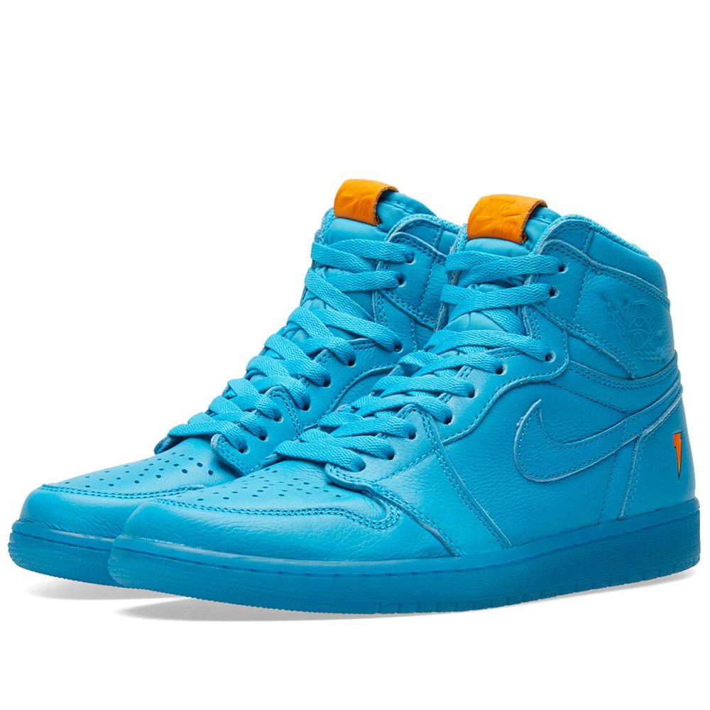 Nike Leather Nike Air Jordan 1 Retro Og �gatorade� in Blue