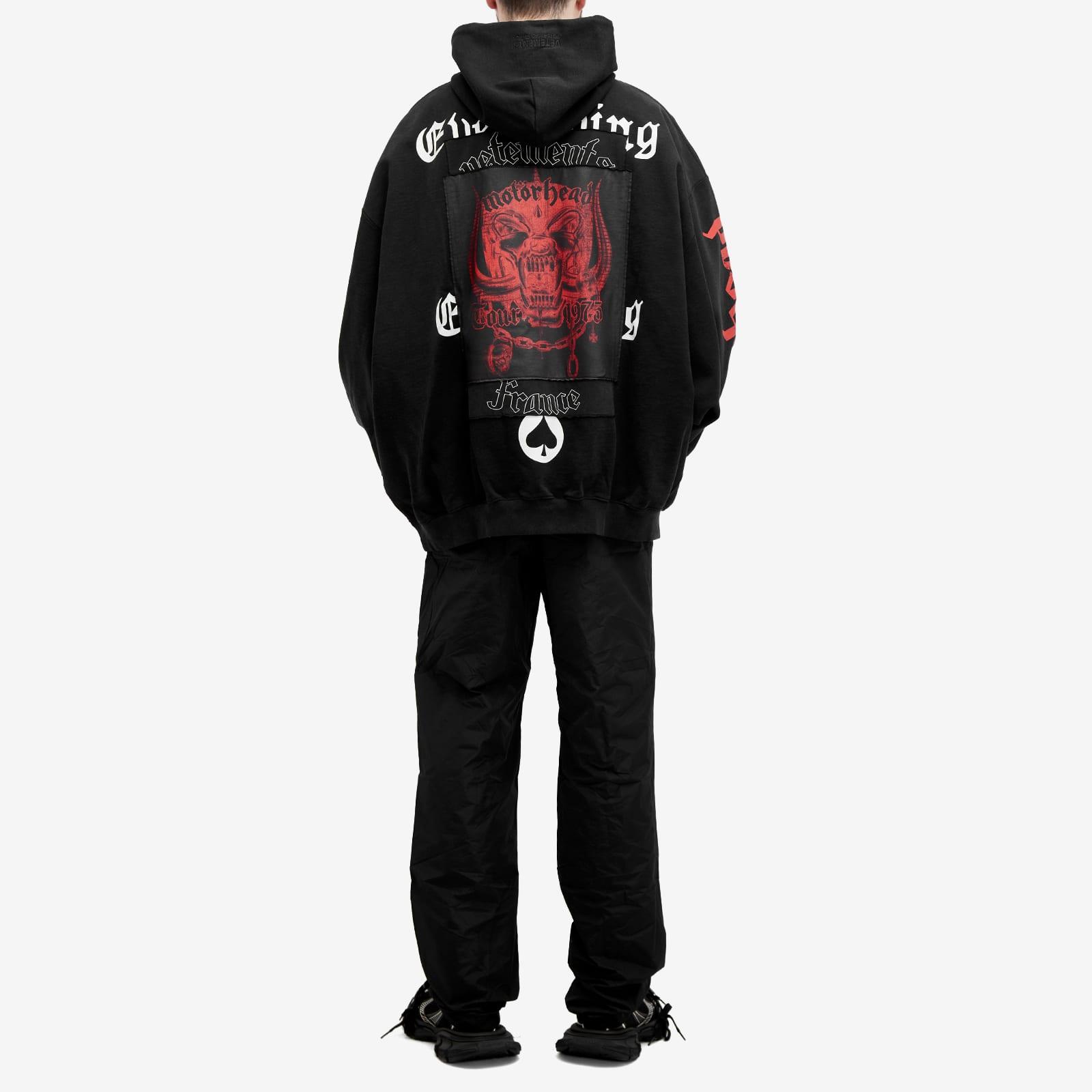 人気★関税込【VETEMENTS】MOTORHEAD PATCHED Tシャツ VETEMENTS motorhead Patched T-Shirt