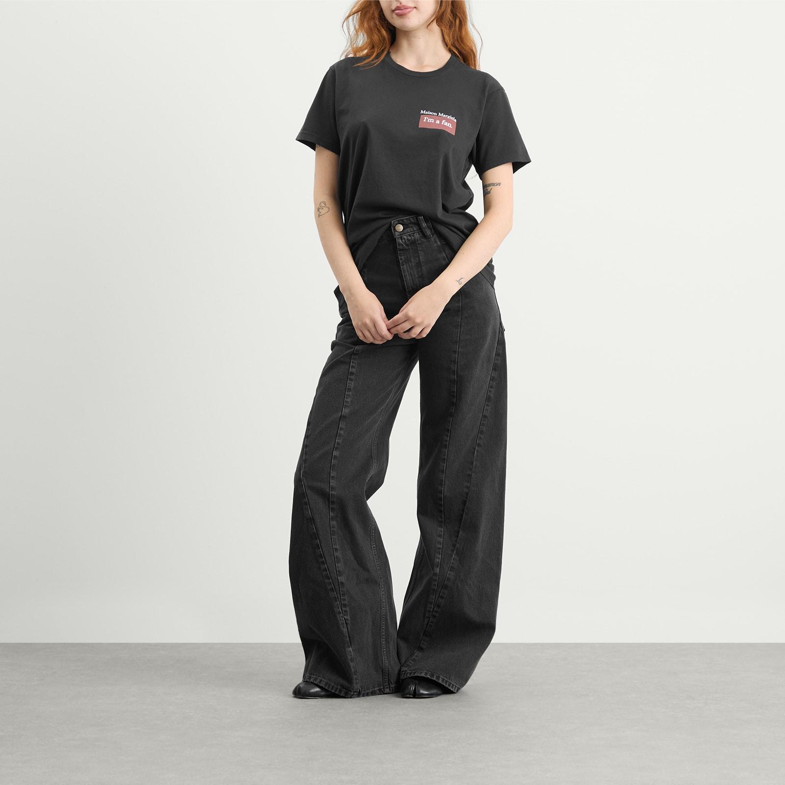 Maison Margiela I'M A Fan T-Shirt in Black | Lyst