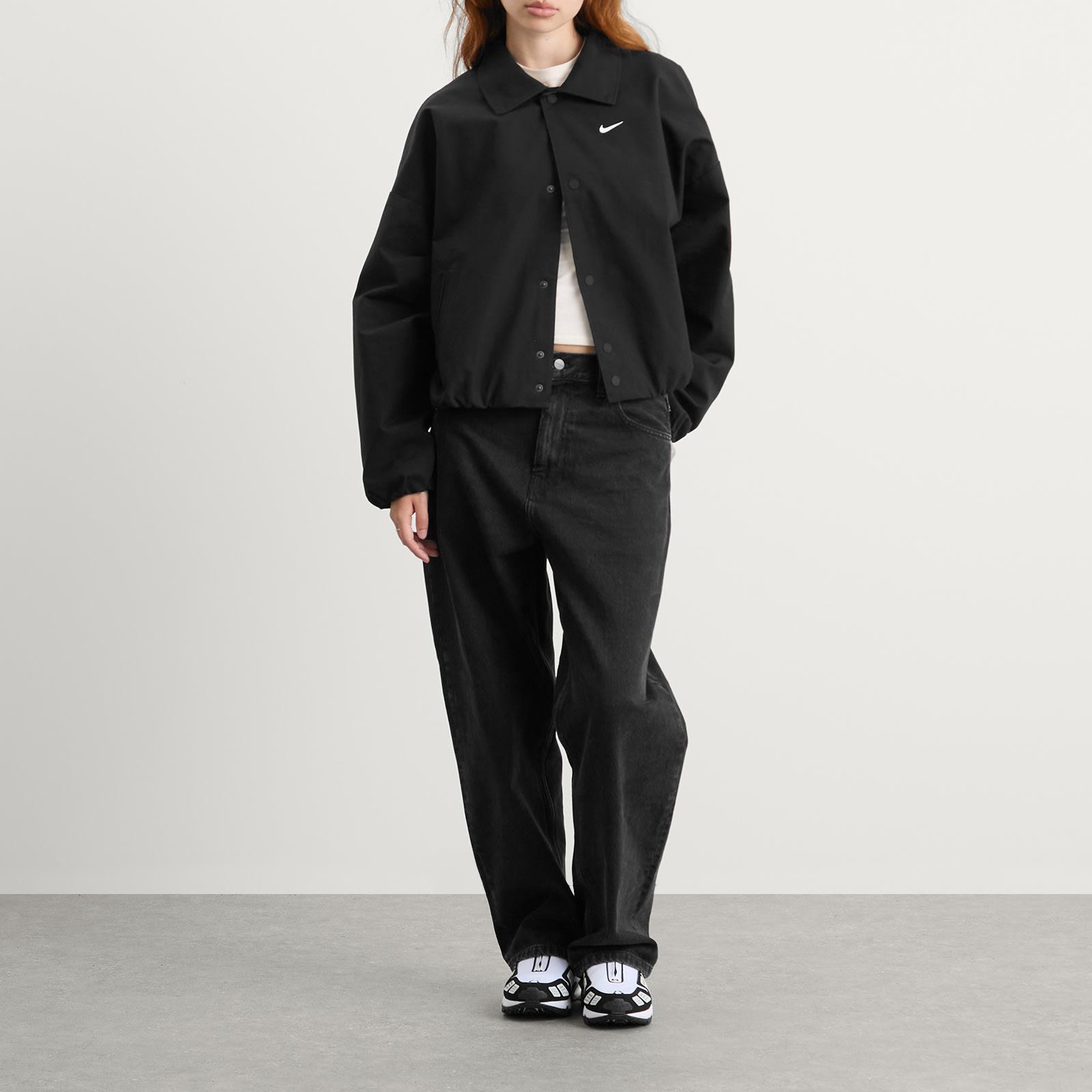 ジャケット Nike Street Woven Coach Jacket Nike Street Woven Coach Jacket - Black/Sail | Editorialist