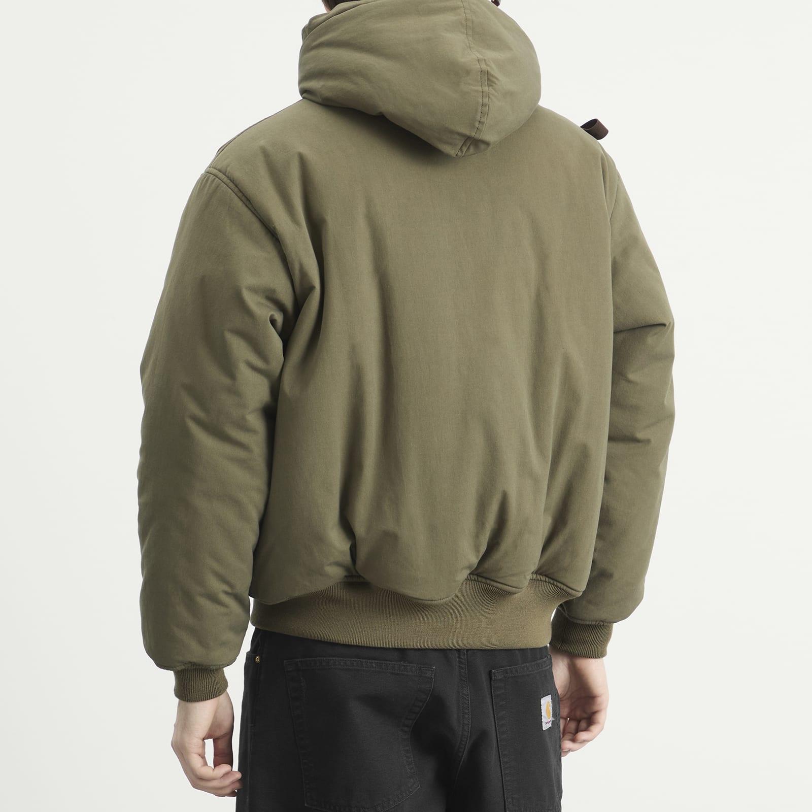 WTAPS Puff Doom Hooded Jacket in Green for Men | Lyst