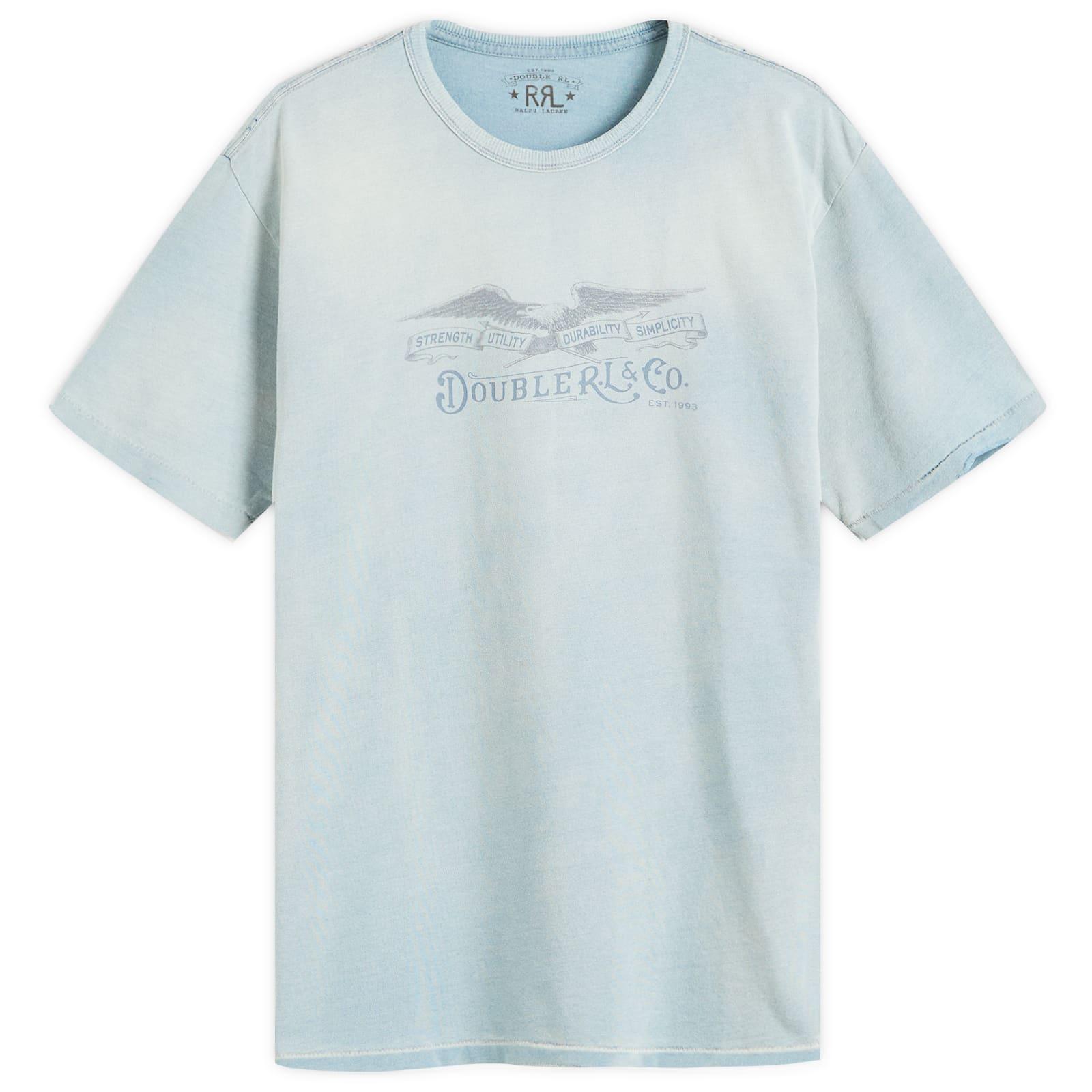 RRL Eagle Graphic T-Shirt in Blue for Men | Lyst