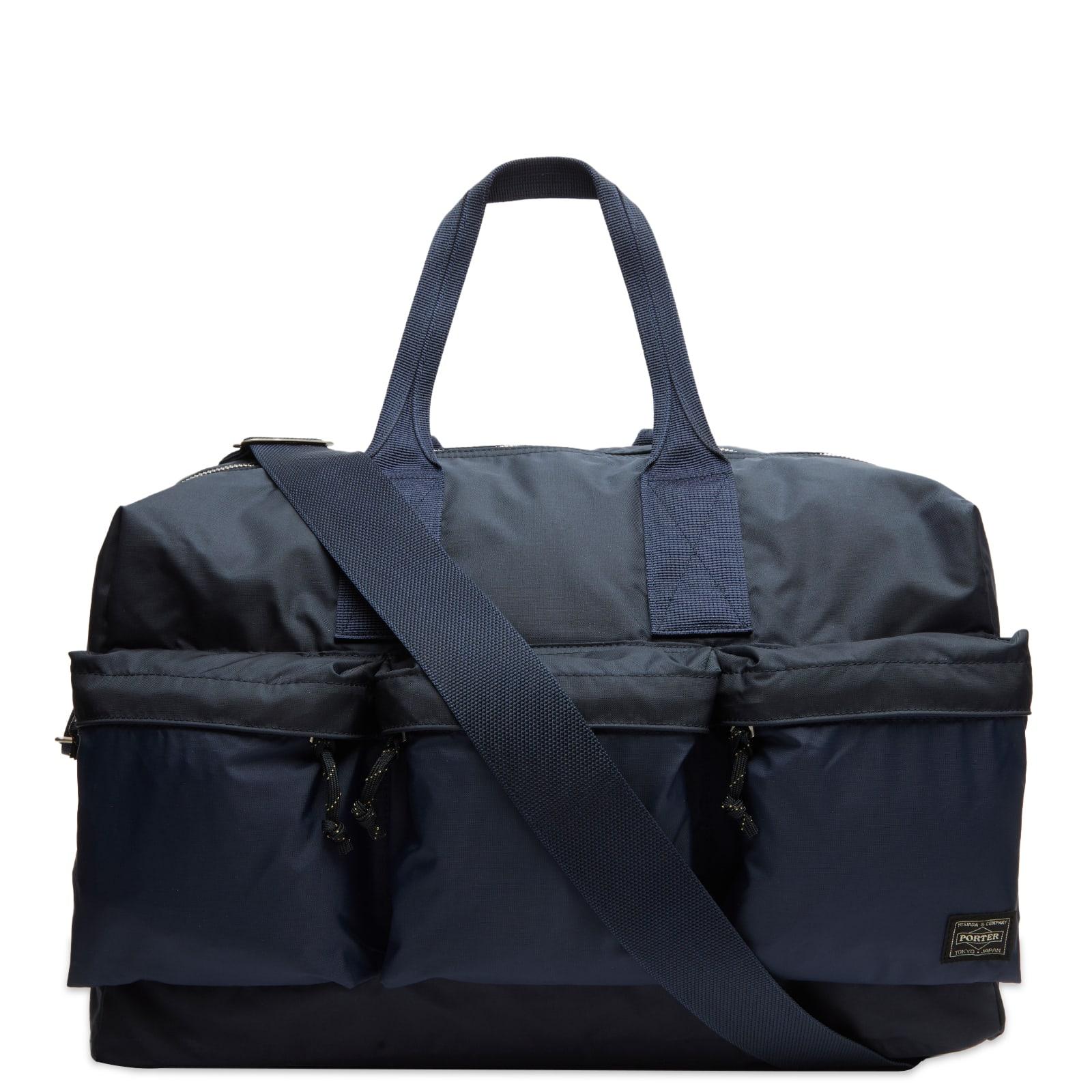 Porter-Yoshida and Co Force 2-Way Duffle Bag in Blue | Lyst UK