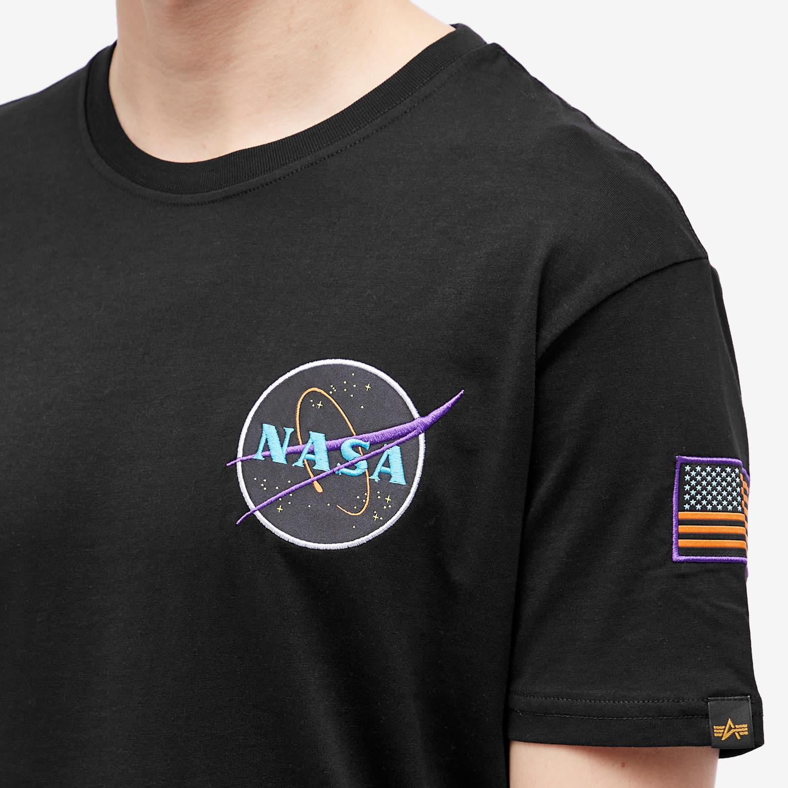 Alpha Industries Space in Lyst Shuttle for Black T-shirt | Men