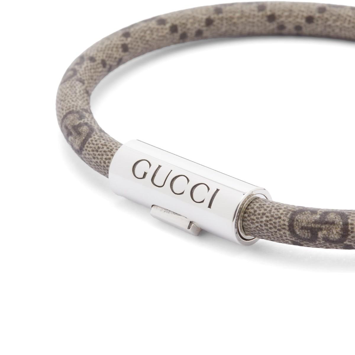 Gucci Trademark Bracelet in Metallic for Men Lyst UK