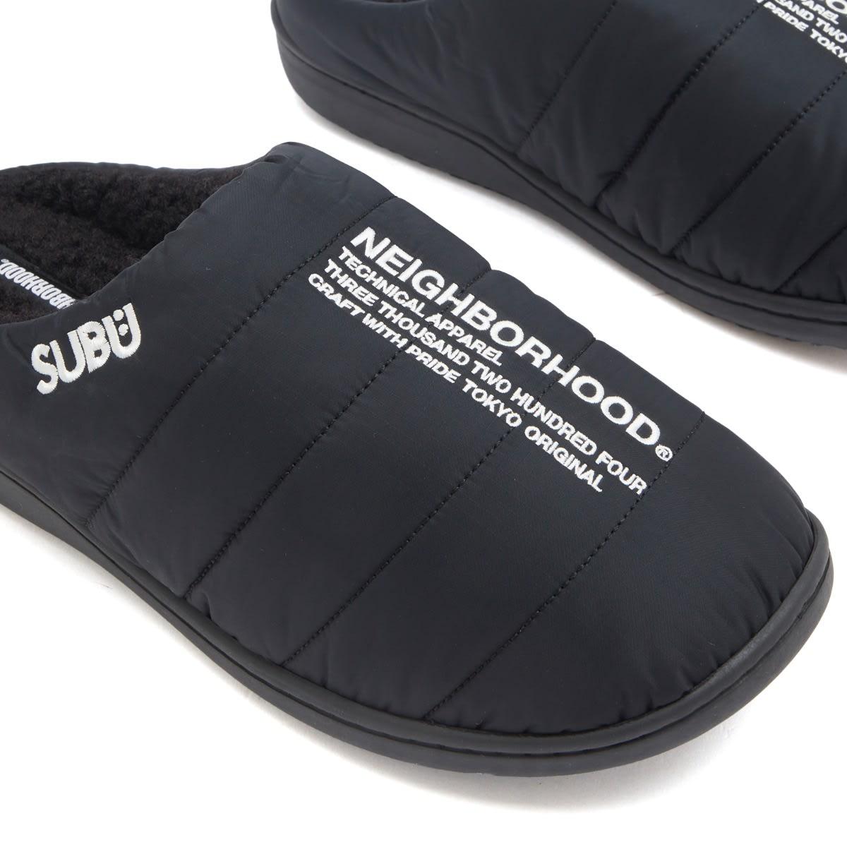 Neighborhood X Nanga X Subu Winter Sandals in Blue for Men Neighborhood X Nanga X Subu Winter Sandals in Blue for Men