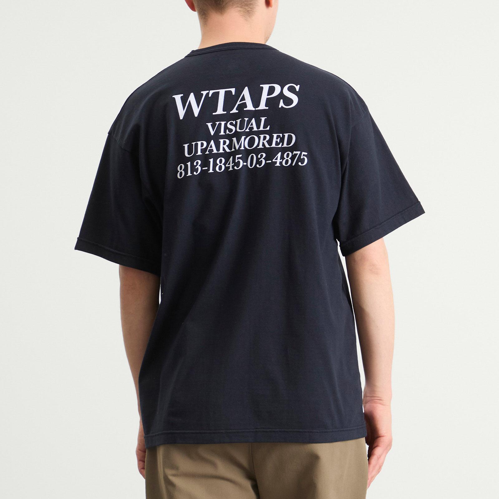 WTAPS Academy Back Logo T-Shirt in Blue for Men | Lyst