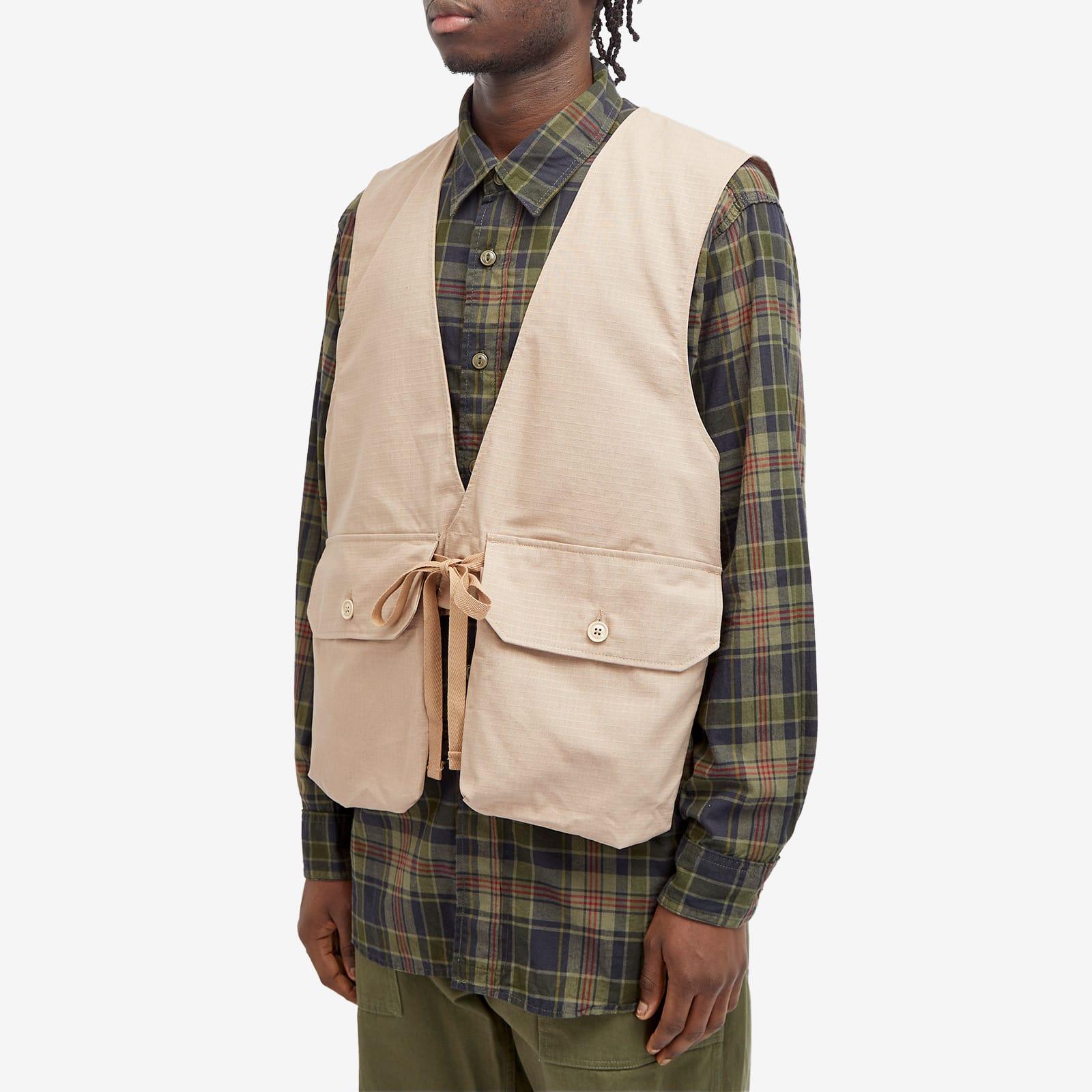 Engineered Garments Fowl Vest in Natural for Men | Lyst Engineered Garments Fowl Vest in Natural for Men | Lyst