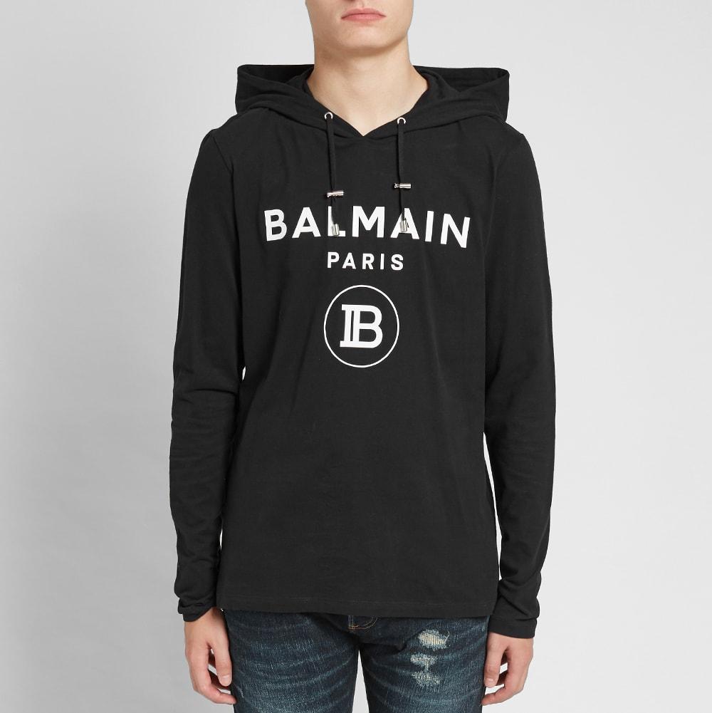 balmain lightweight hoodie