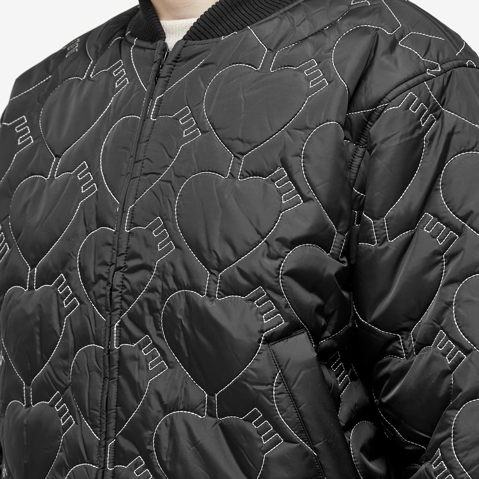 Human Made Heart Quilting Jacket in Black for Men | Lyst