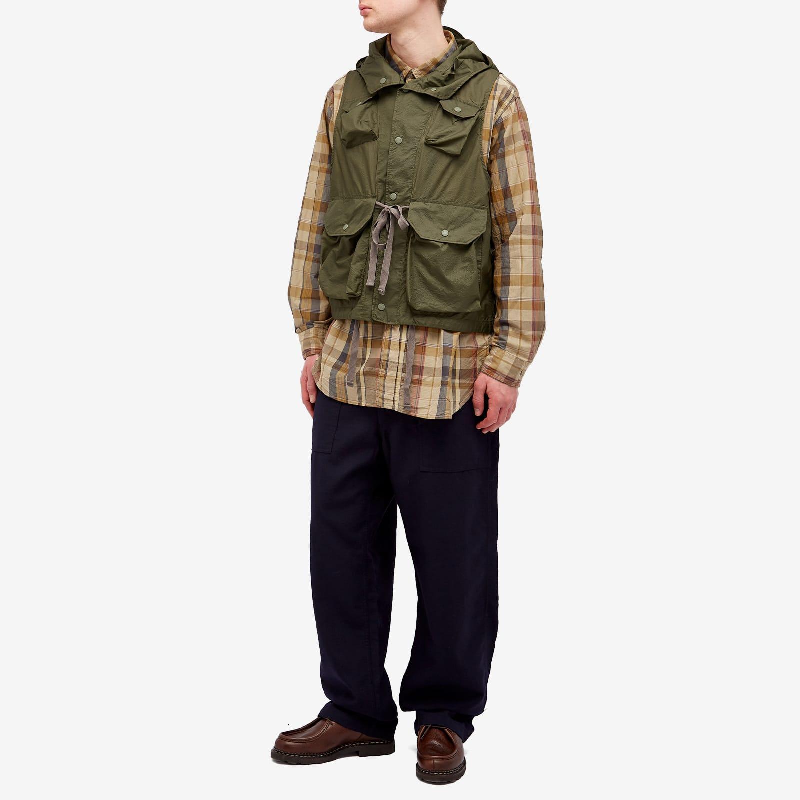 Engineered Garments Field Vest in Green for Men | Lyst