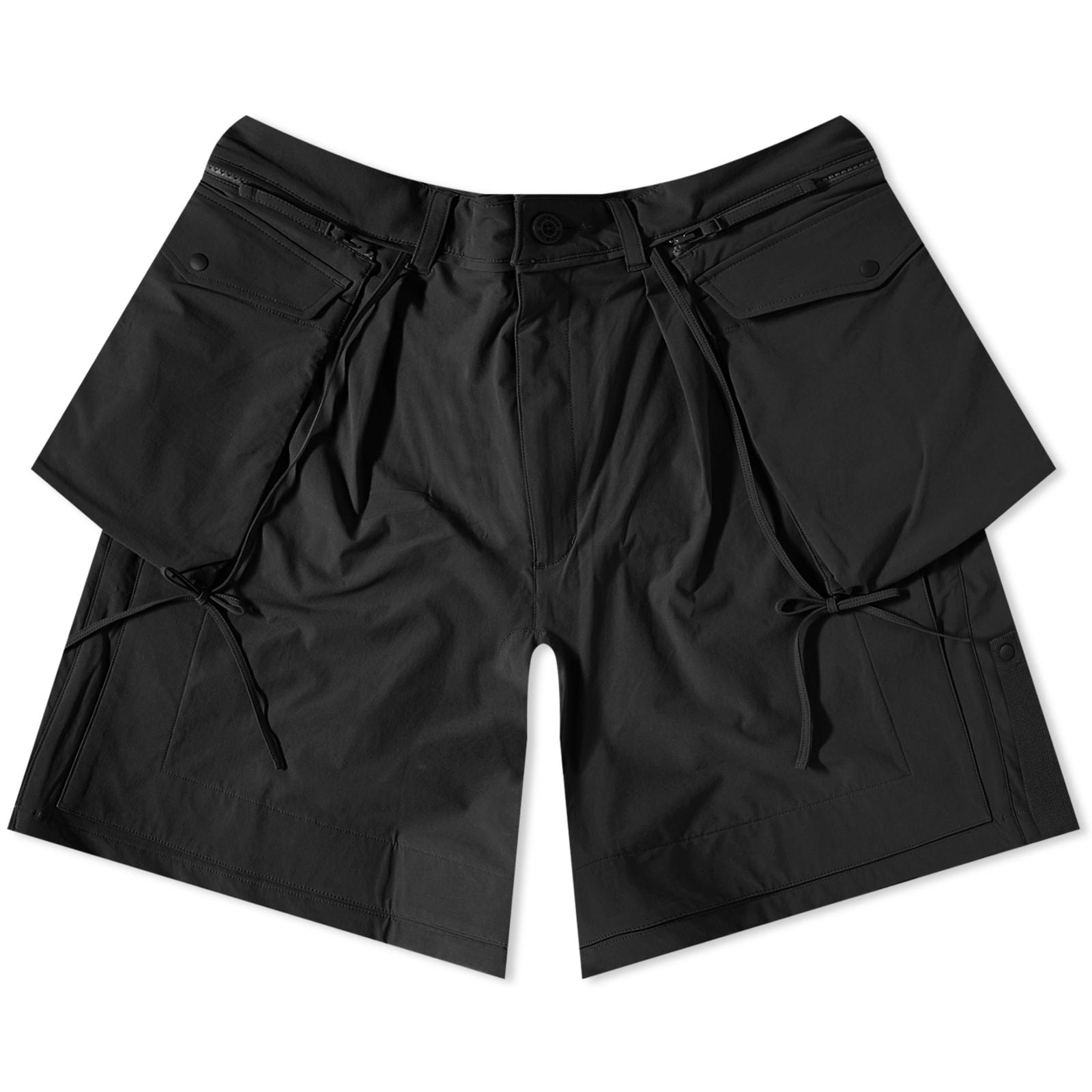GOOPiMADE X Acrypsis Duet R-shield Strap Shorts in Black for Men