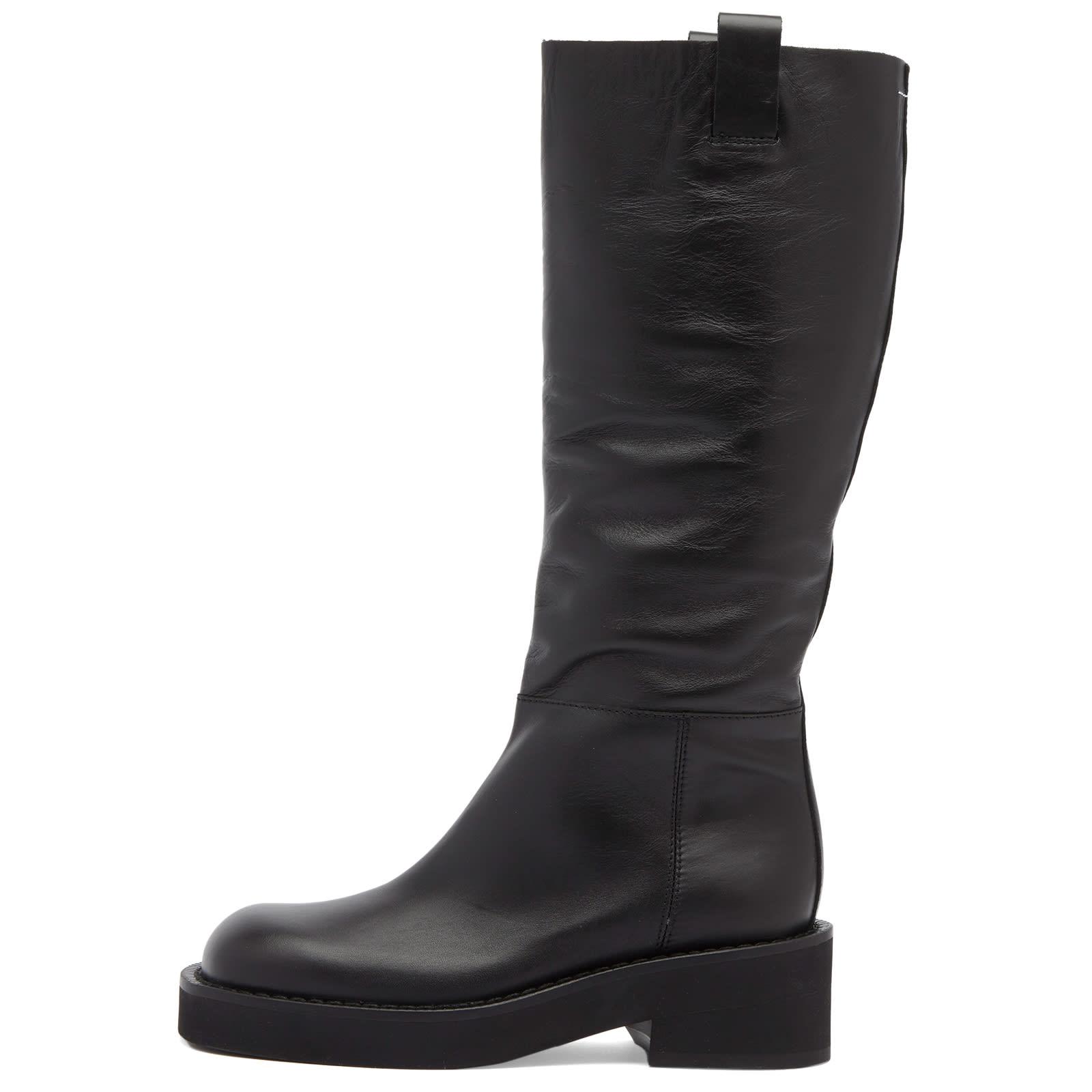 ロングブーツ Mm6 Maison Margiela Architype High Boots MM6 Maison Margiela Leather knee-high boots MM6 Maison Margiela