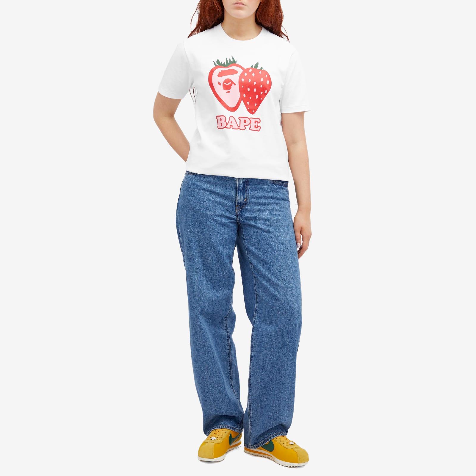 A Bathing Ape Bape Strawberry Tee in Red Lyst UK