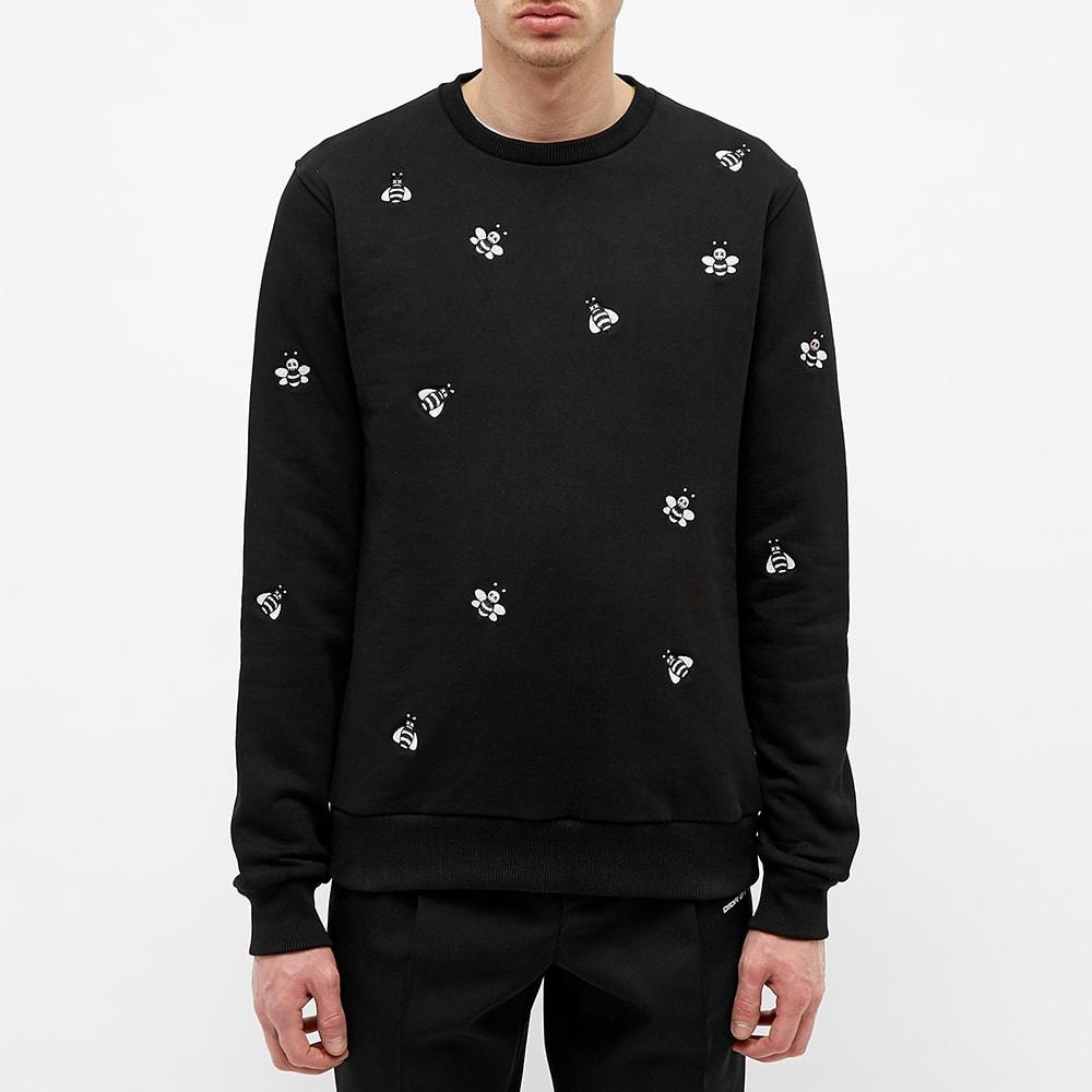 Dior Homme X Kaws Bee Embroidered Sweatshirt in Black for Men | Lyst