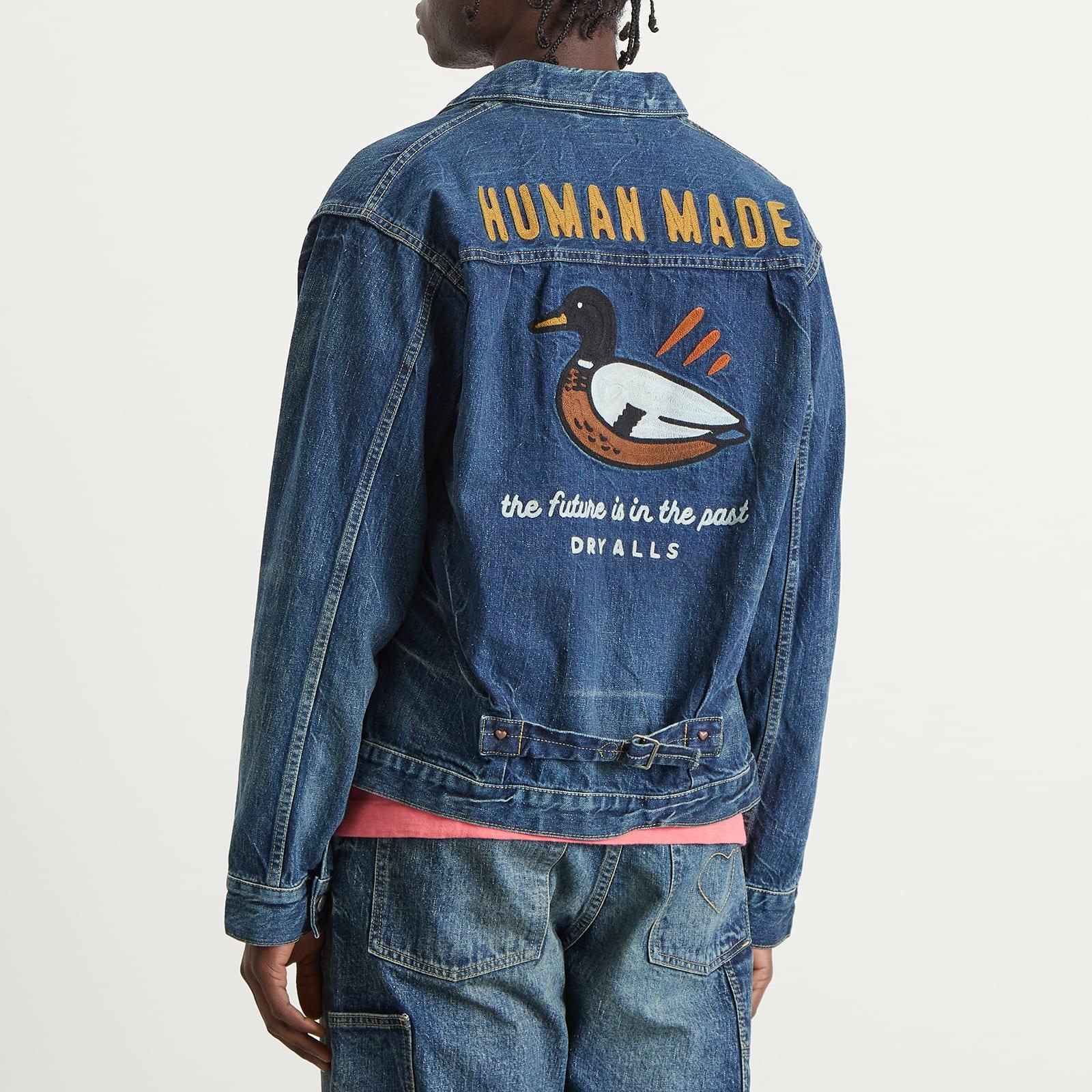 Human Made Future Denim Work Jacket in Blue for Men | Lyst