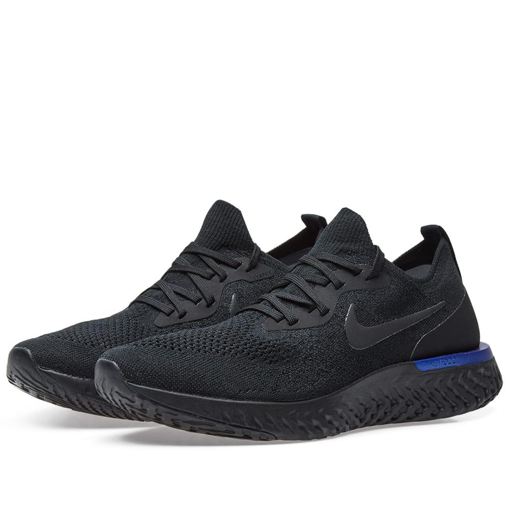 Nike Epic React Flyknit 1 Running Shoe in Black for Men | Lyst
