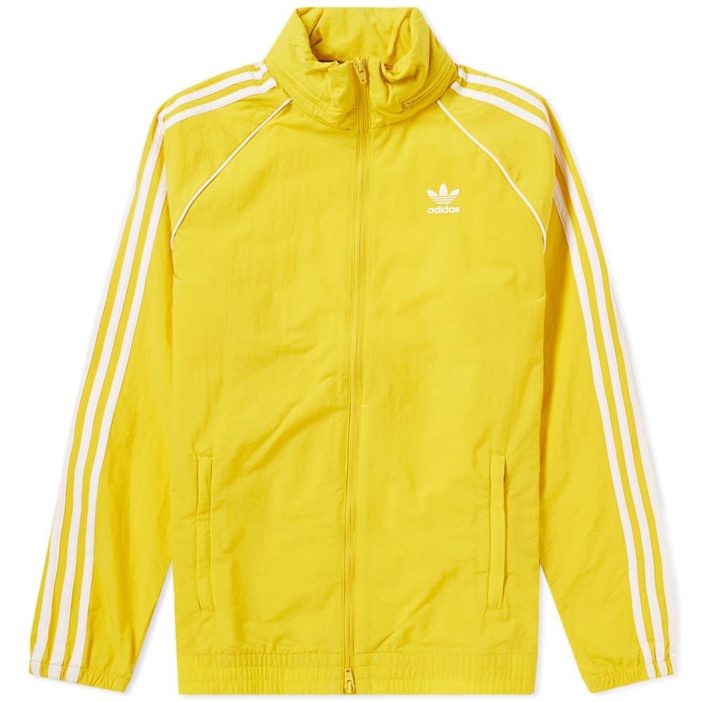 adidas yellow coat